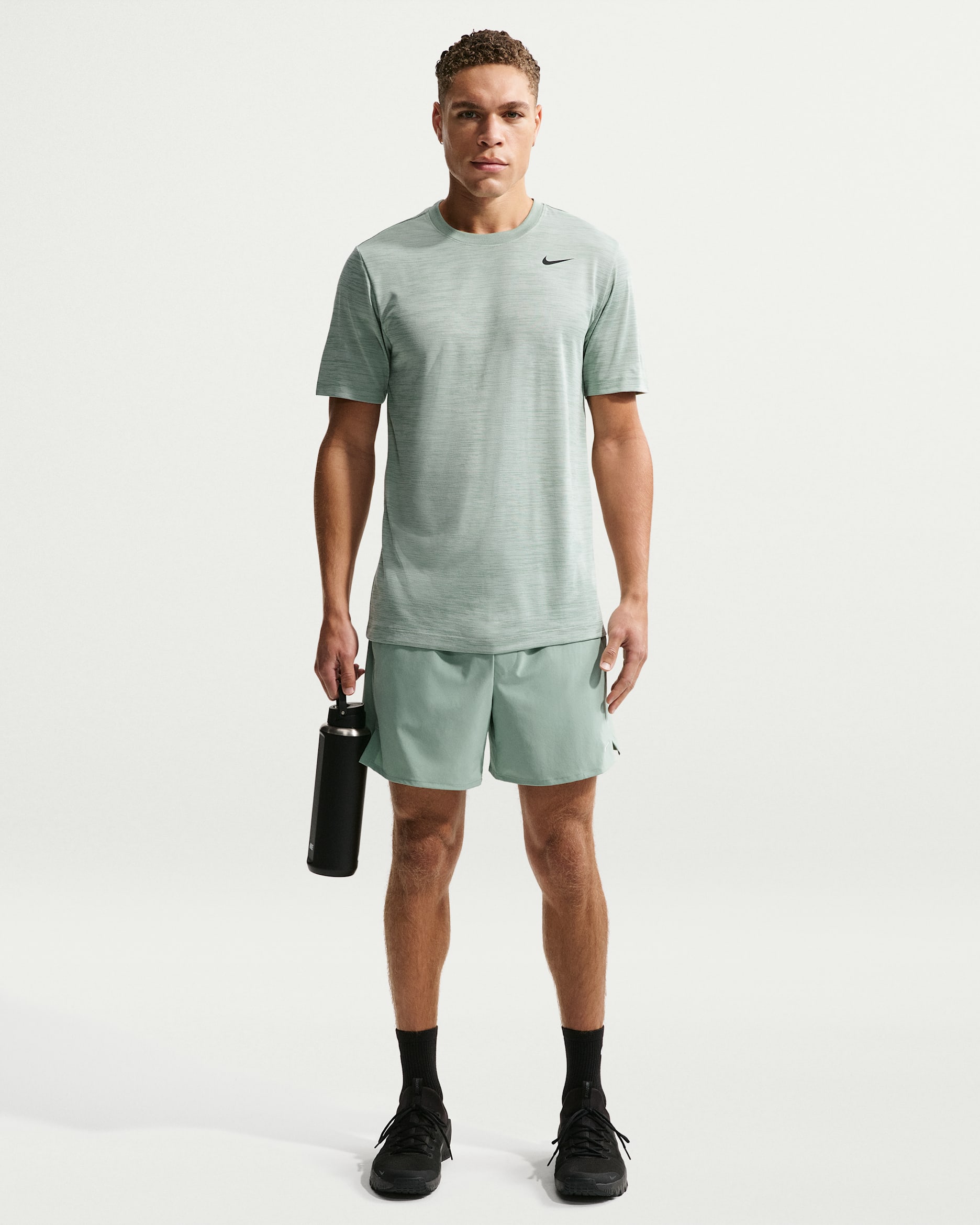 Nike Unlimited Men's Dri-FIT 5" Unlined Versatile Shorts - Steam/Black/Steam