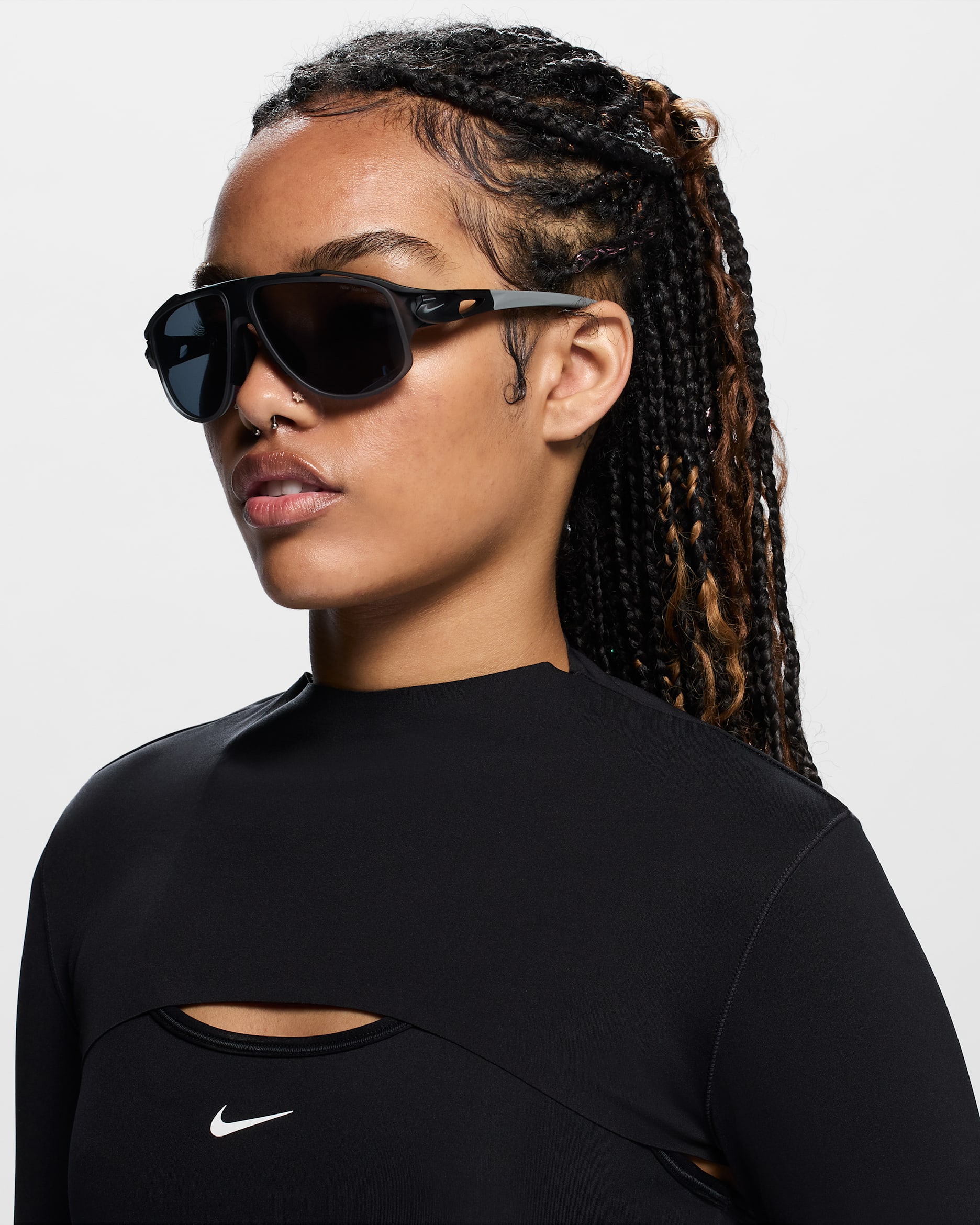 Nike Flyfree Infinity Sunglasses - Black/Grey