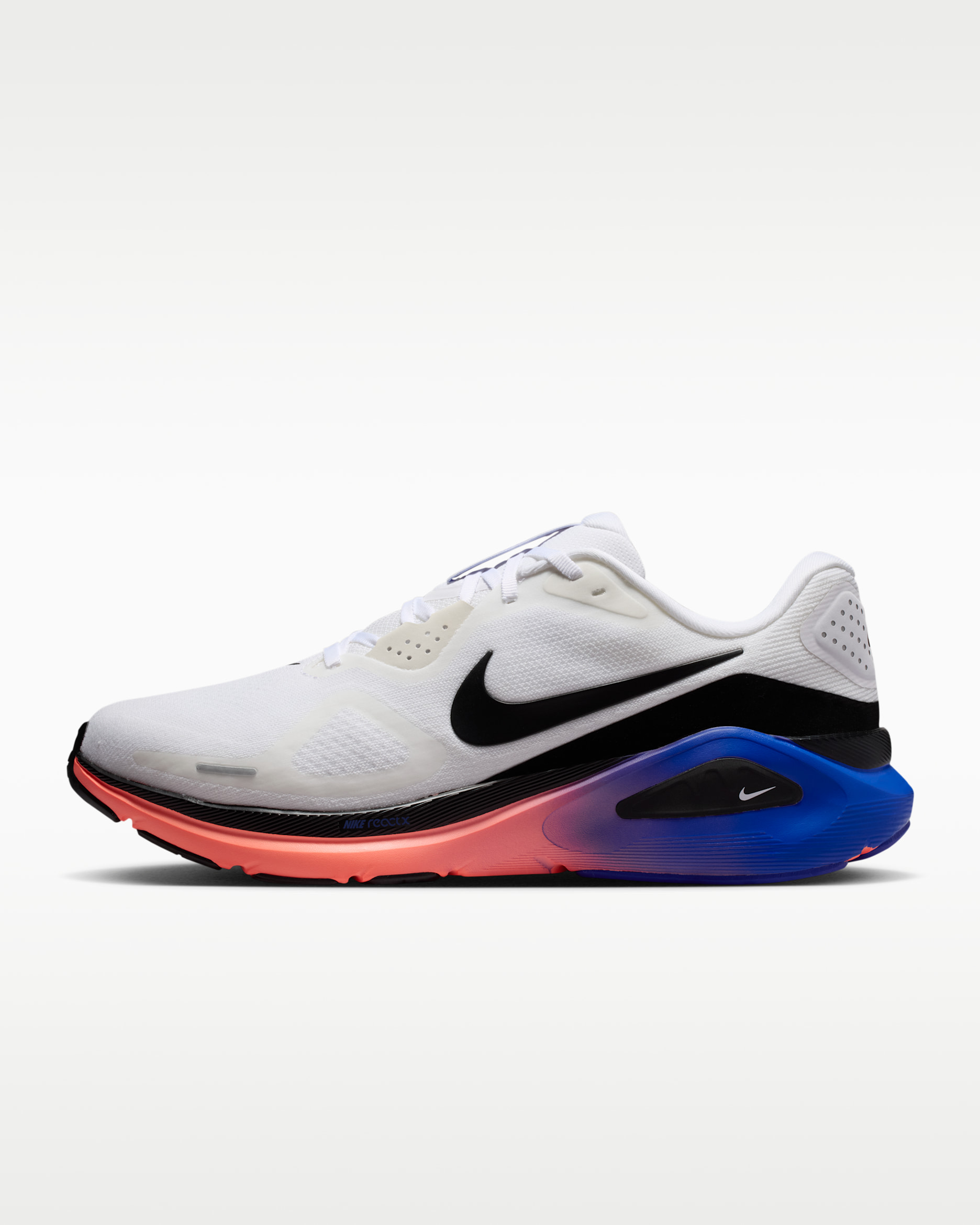 Nike Structure 26 férfi országúti futócipő - Fehér/Atomic Pink/Racer Blue/Fekete