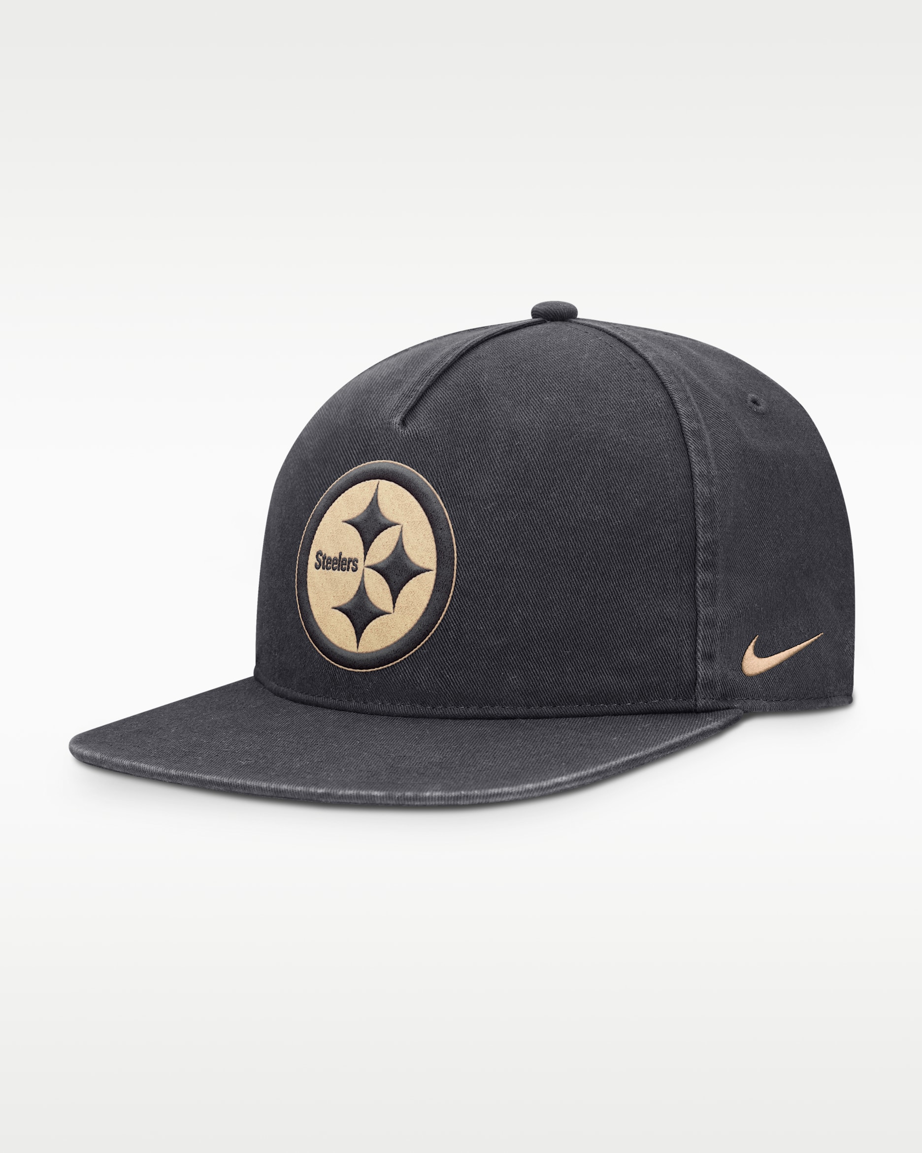 Gorra ajustable Nike de la NFL para hombre Pittsburgh Steelers Pro - Antracita