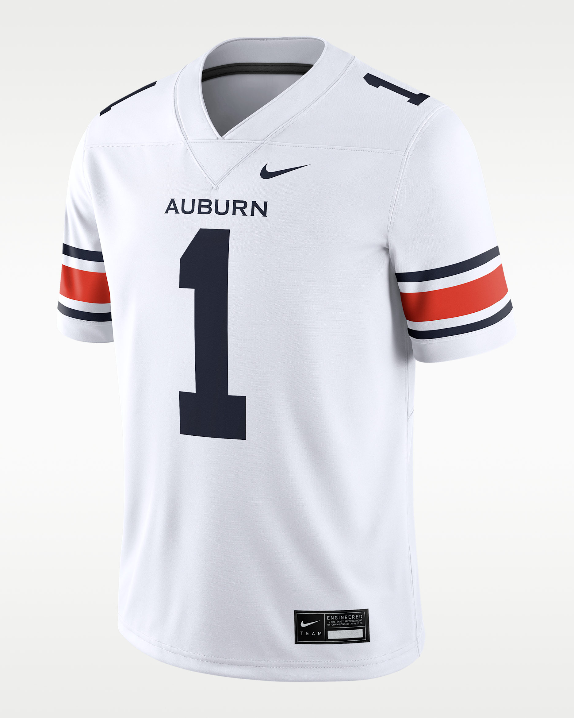 Auburn Men’s Nike Dri-FIT College Game Jersey - White
