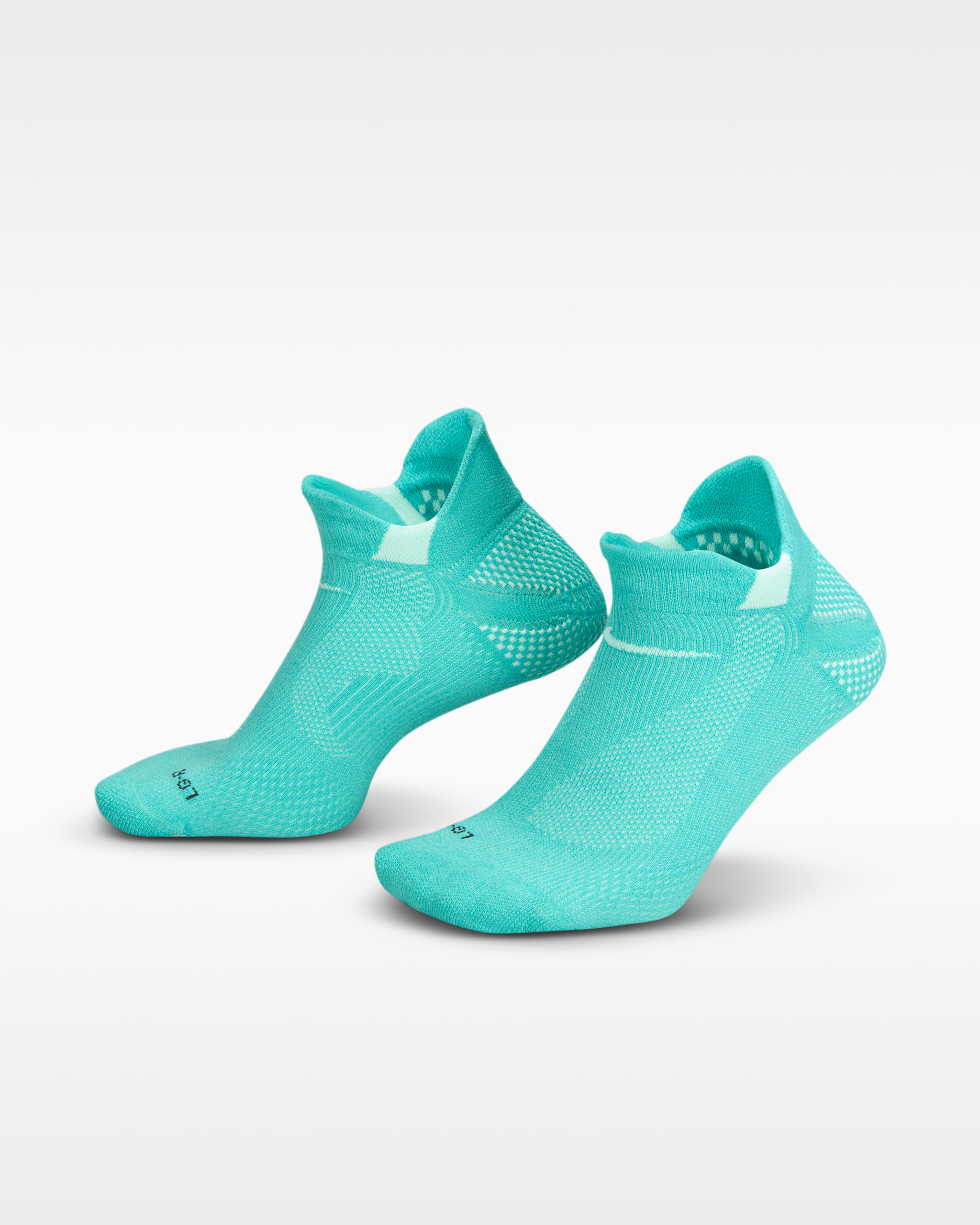 Nike Running Lightweight No-Show Socks (1 Pair) - Washed Teal/Mint Foam/Black/Mint Foam