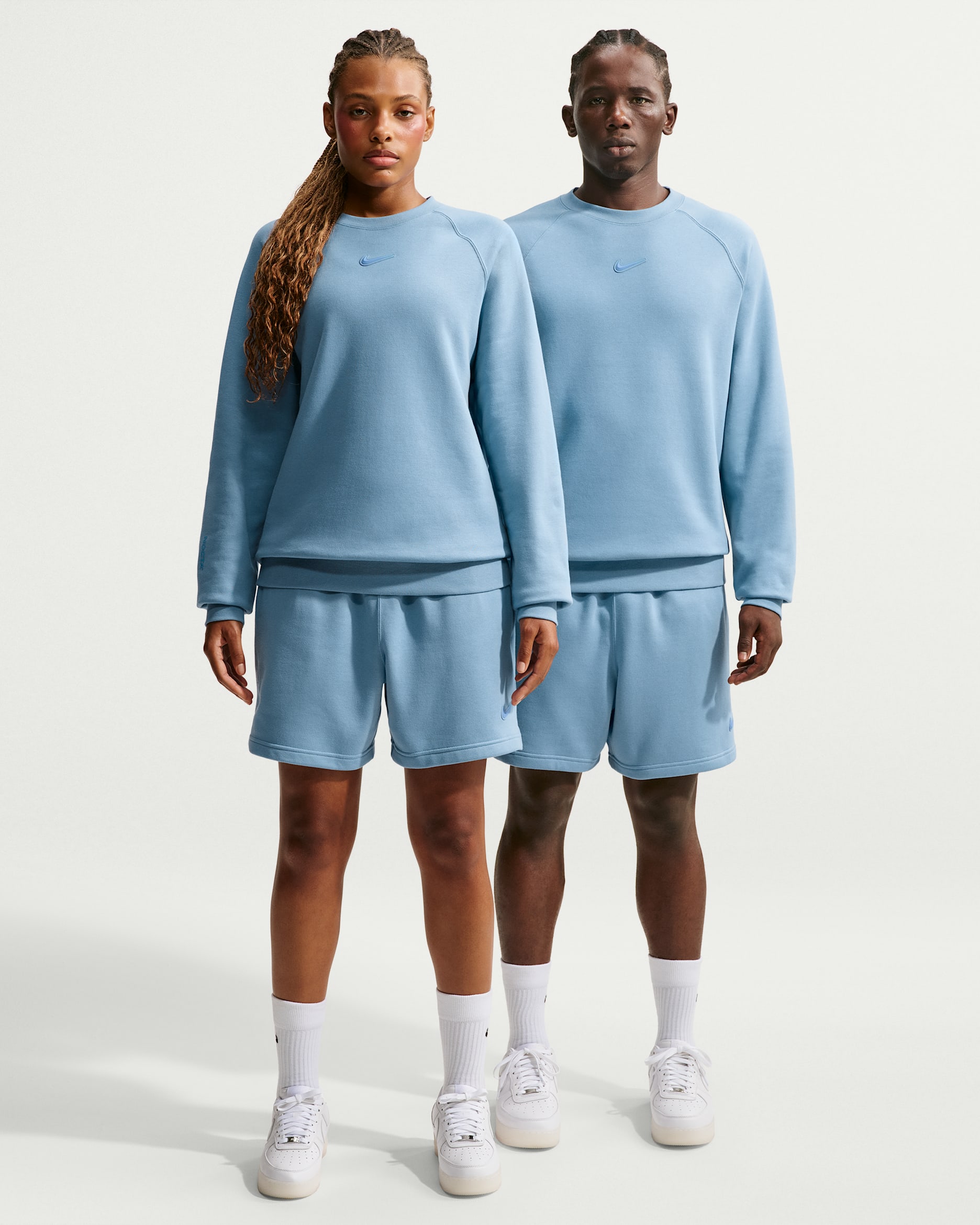 NOCTA Cardinal Fleece Shorts - Work Blue/Polar