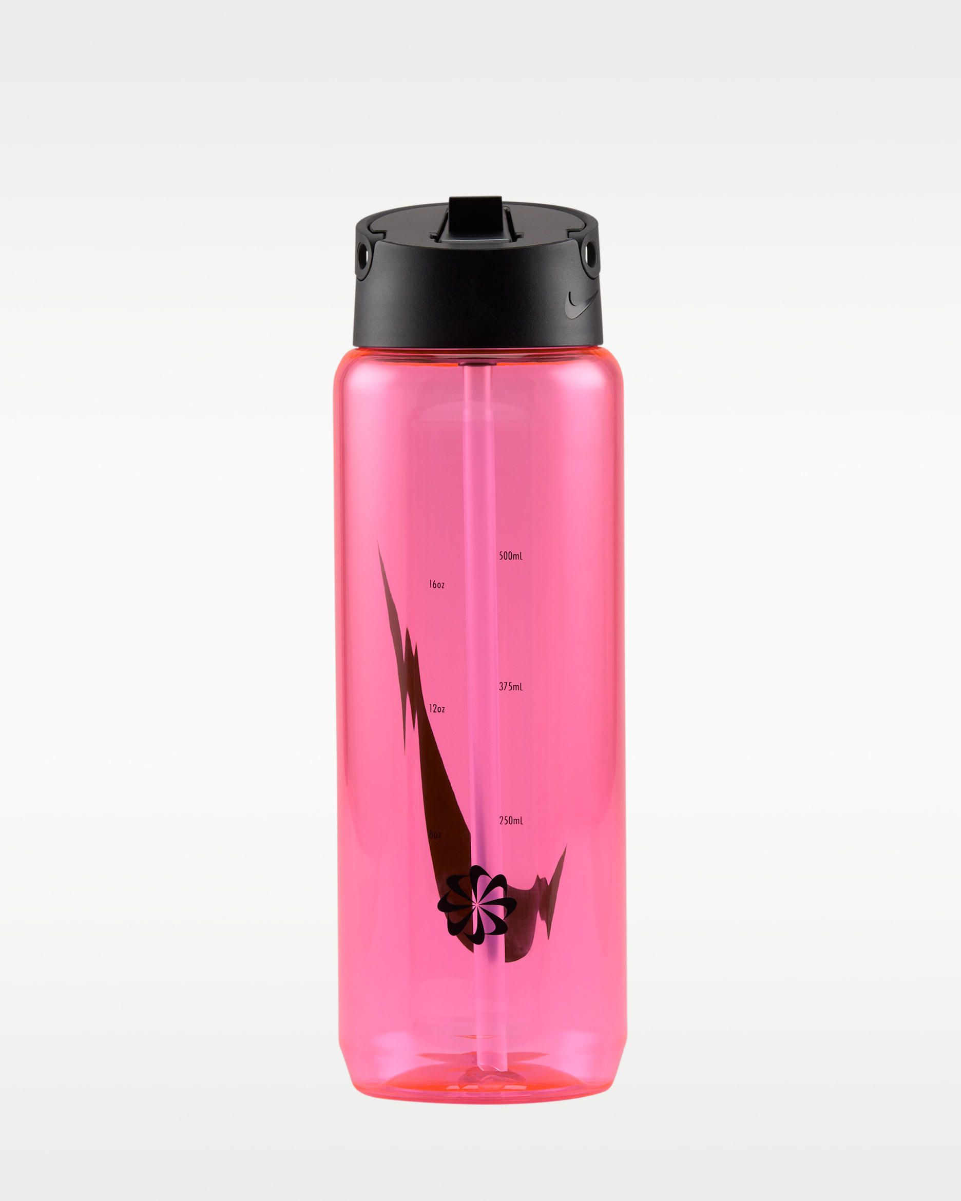 Nike Recharge Tritan Straw Bottle (710ml approx.) - Pink Spell/Black/Black