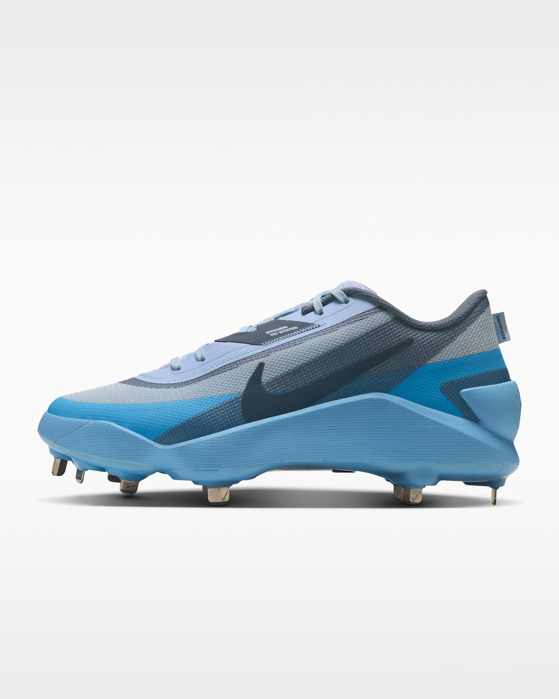 Nike Diamond Showcase MTL Baseball Cleats - Football Blue/Chambray Blue/Armory Blue/Thunder Blue