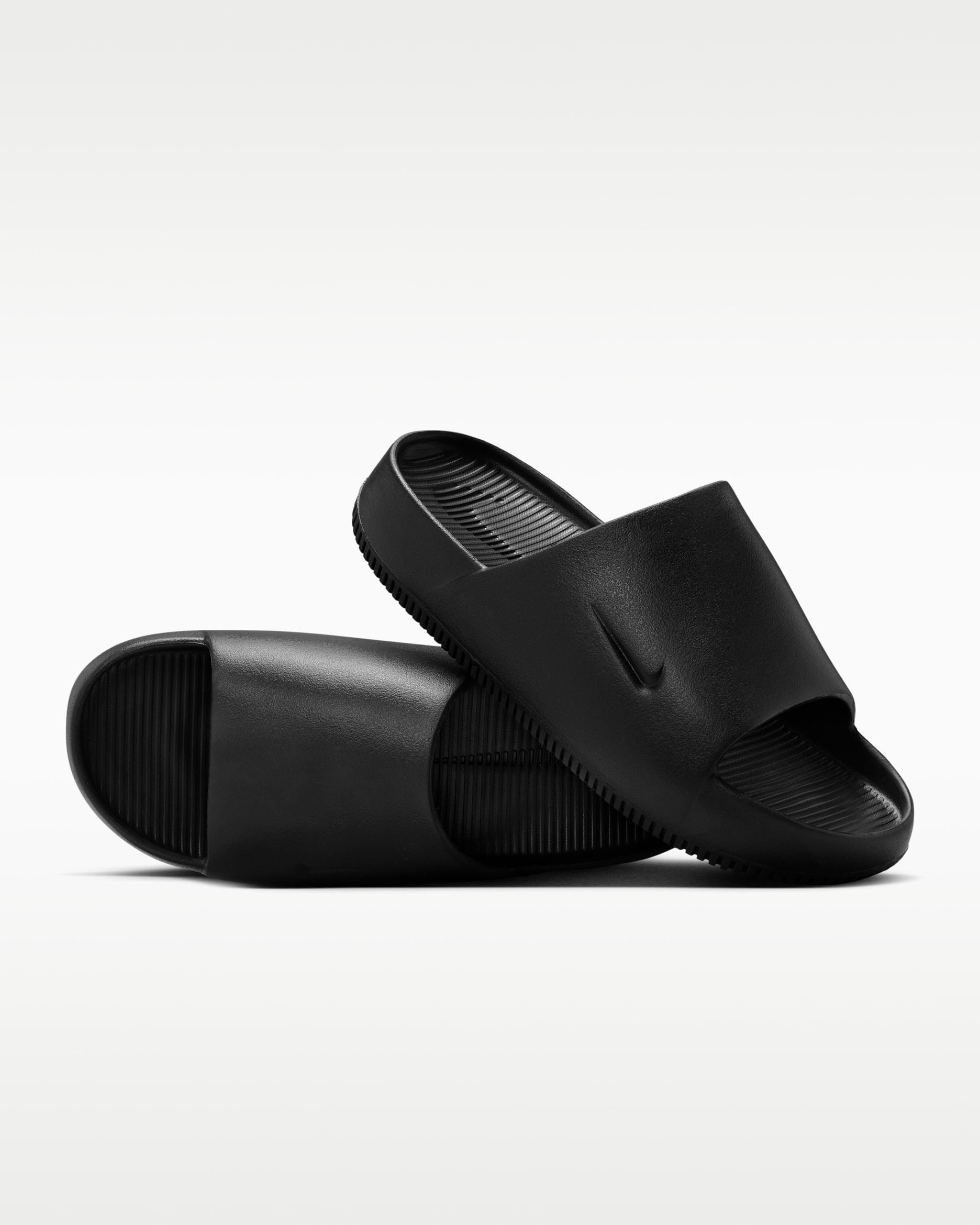Nike Calm Damen-Slides - Schwarz/Schwarz
