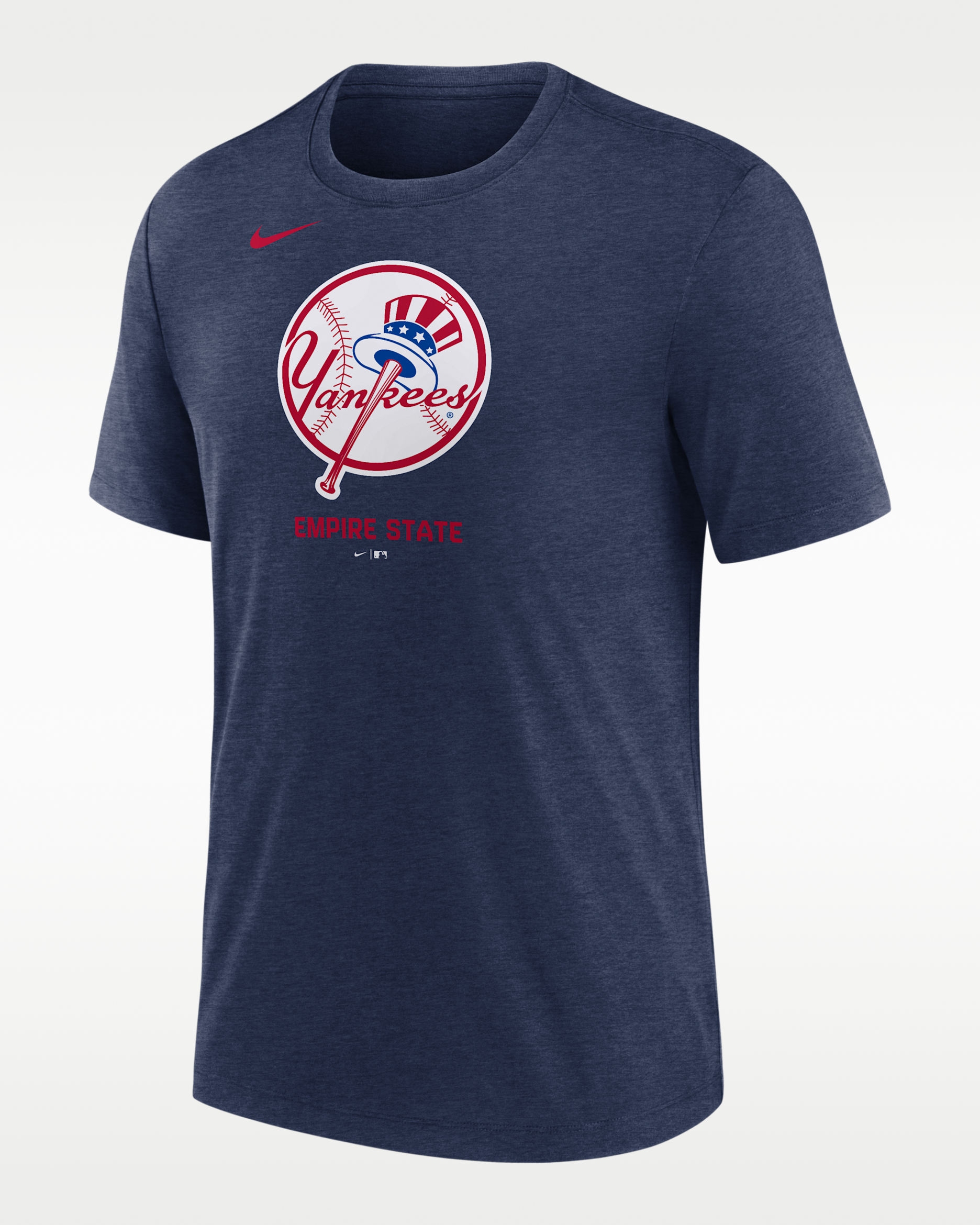 New York Yankees Logo Men's Nike MLB T-Shirt - Navy