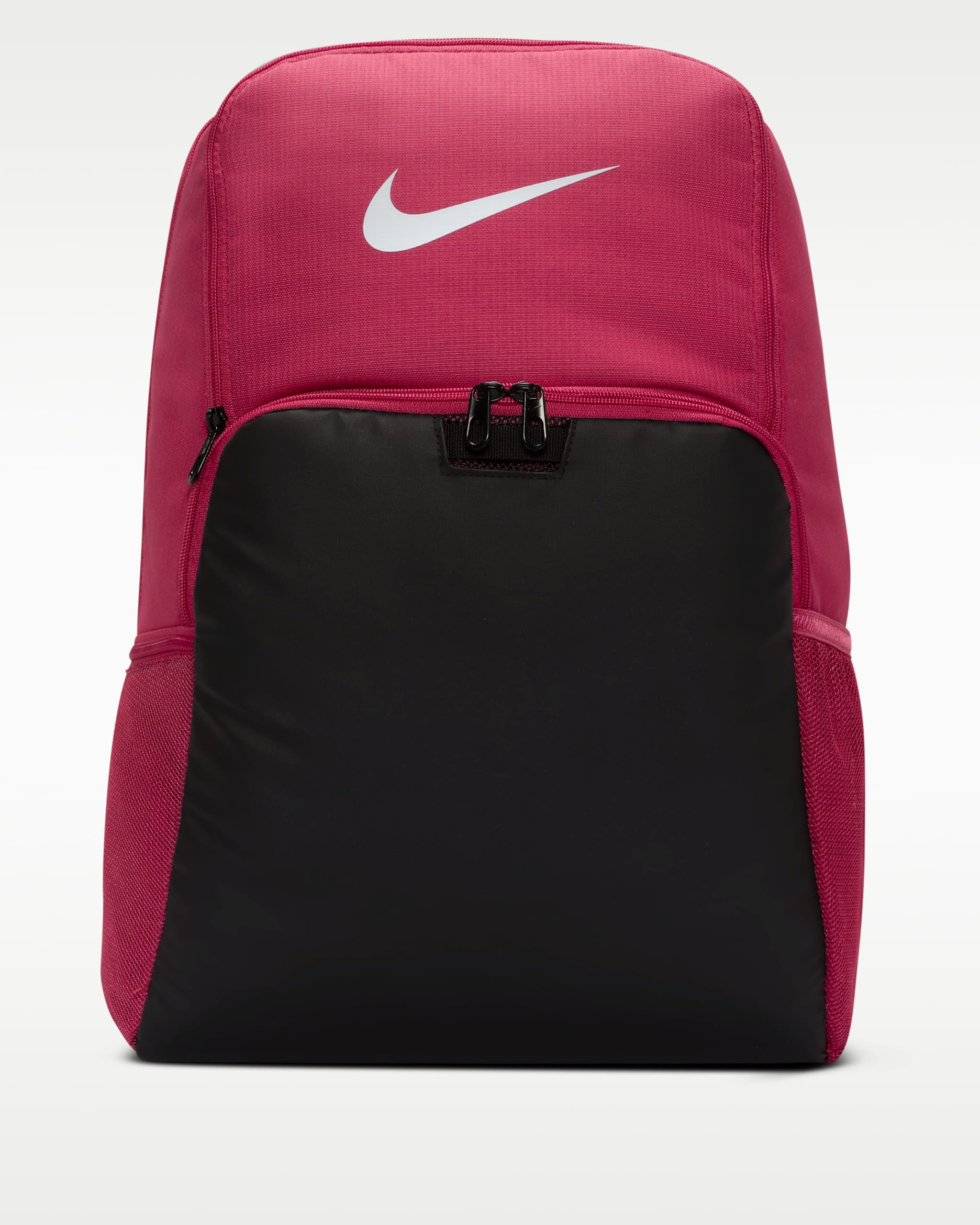 Mochila de entrenamiento (extra grande, 30L) Nike Brasilia 9.5 - Remolacha dulce/Negro/Blanco
