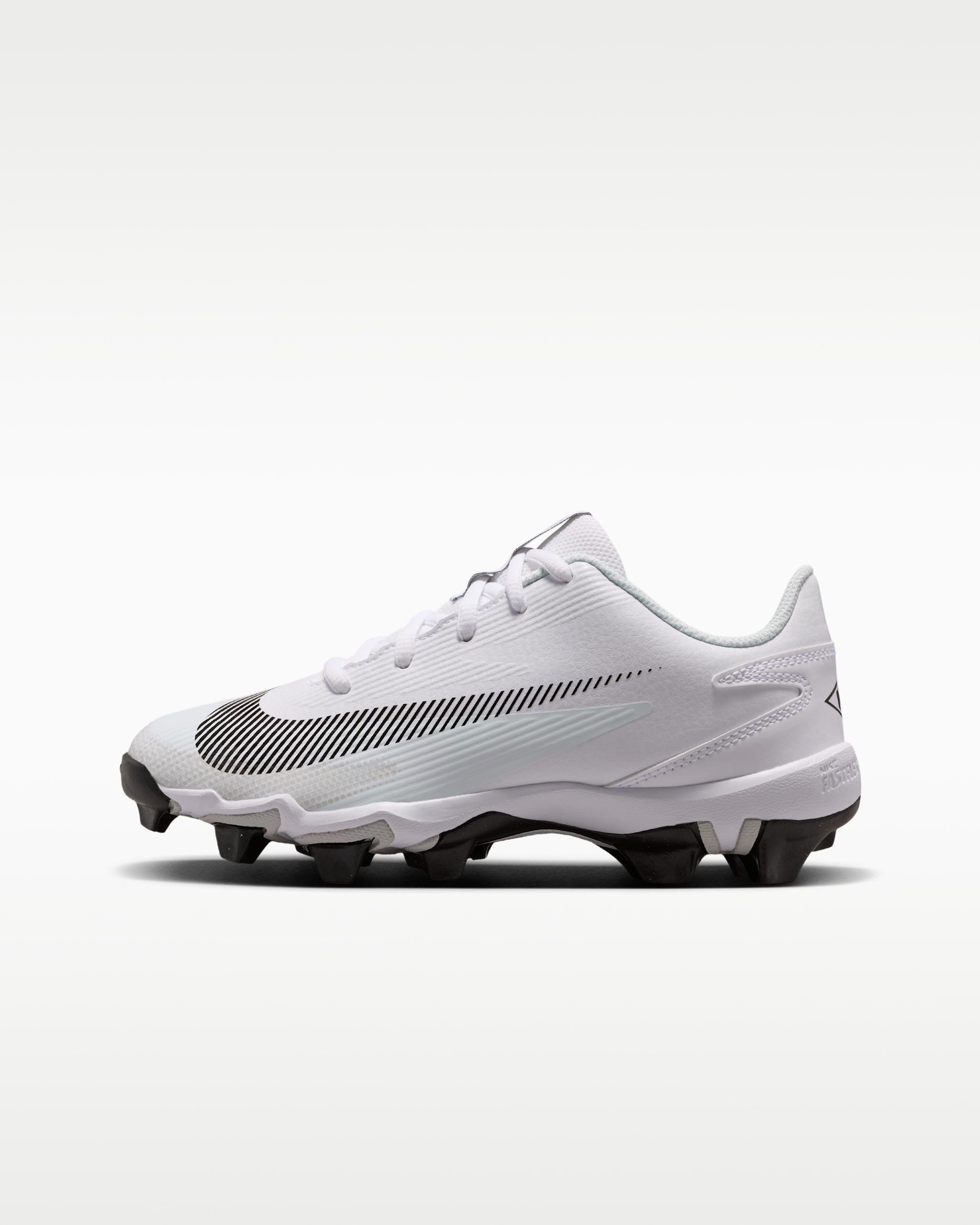 Nike Diamond Clutch Big Kids' Baseball Cleats - White/Photon Dust/Black
