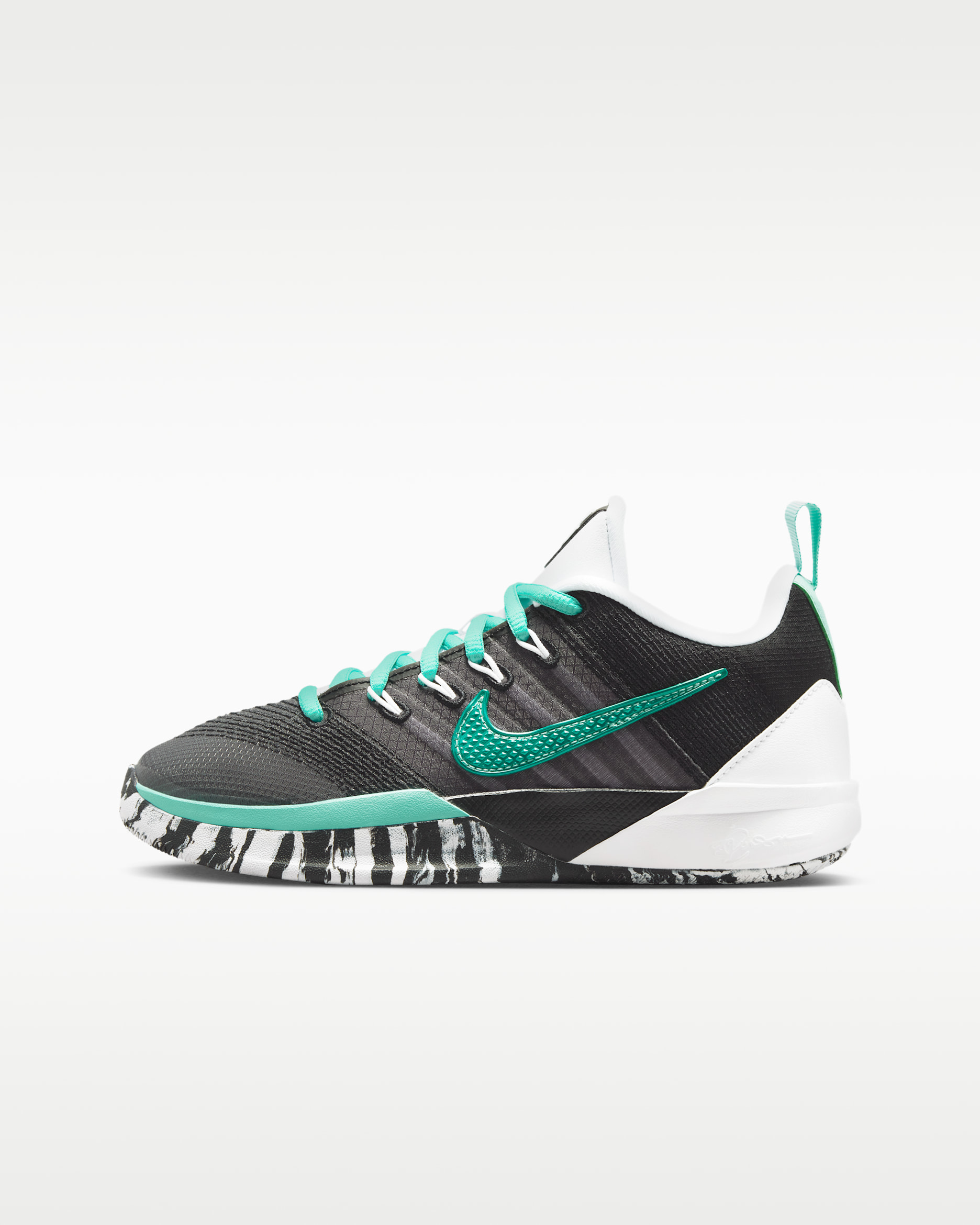 Sabrina 3 Big Kids' Basketball Shoes - Black/White/Mint