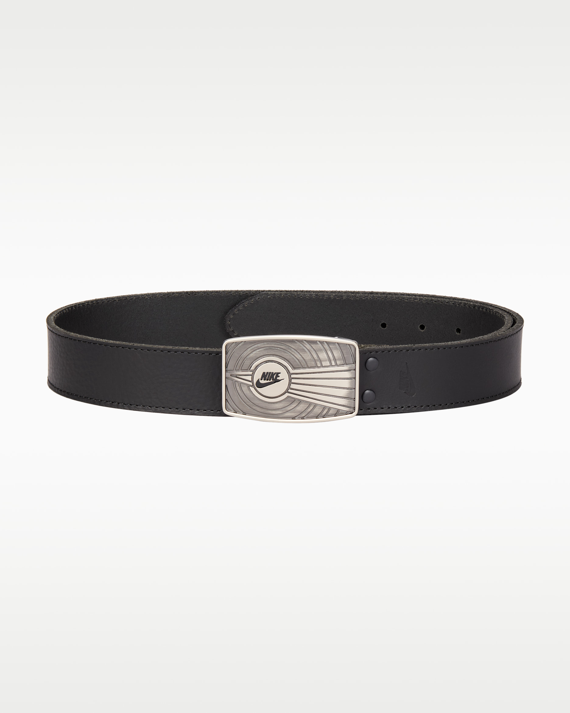 Nike Men's Leather Belt - Black