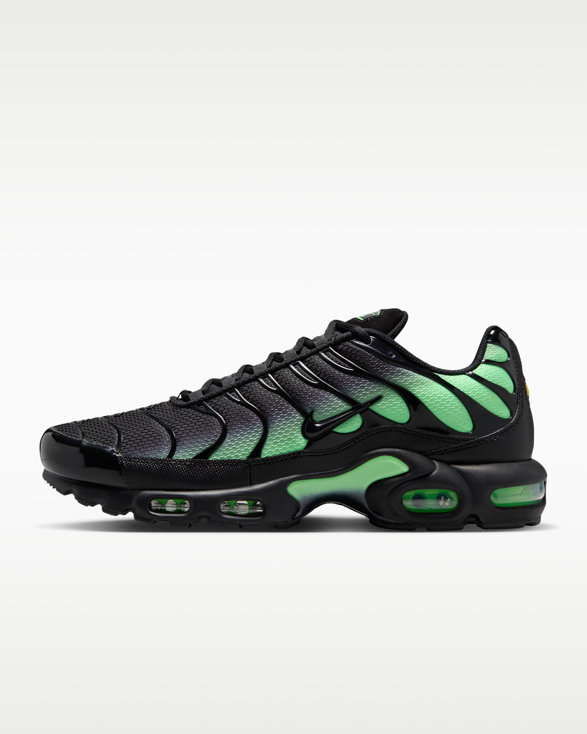 Nike Air Max Plus Men's Shoes - Black/Illusion Green/Black