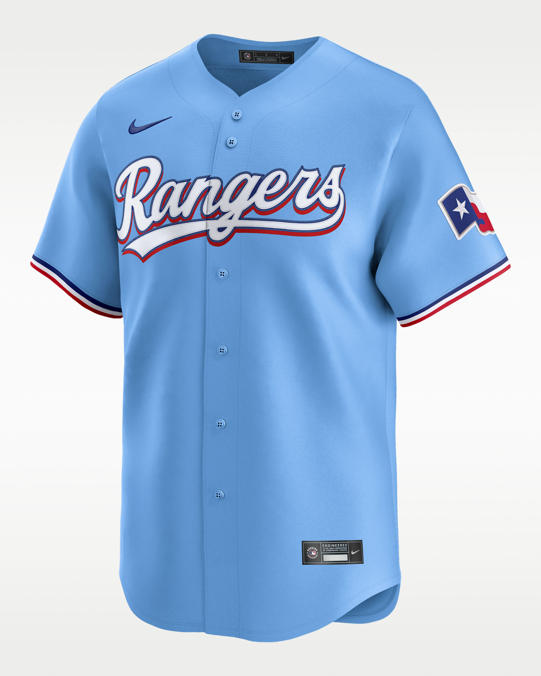 Corey Seager Texas Rangers Men's Nike Dri-FIT MLB Limited Jersey - Light Blue