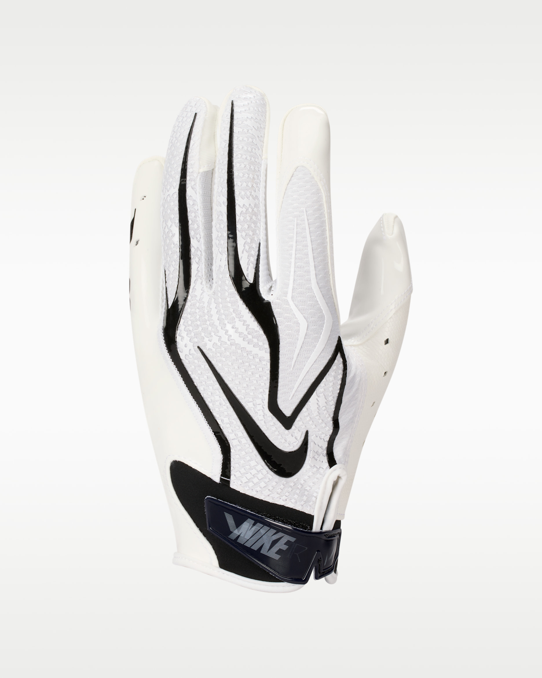 Nike Vapor Jet 9.0 Football Gloves (1 Pair) - White/Black