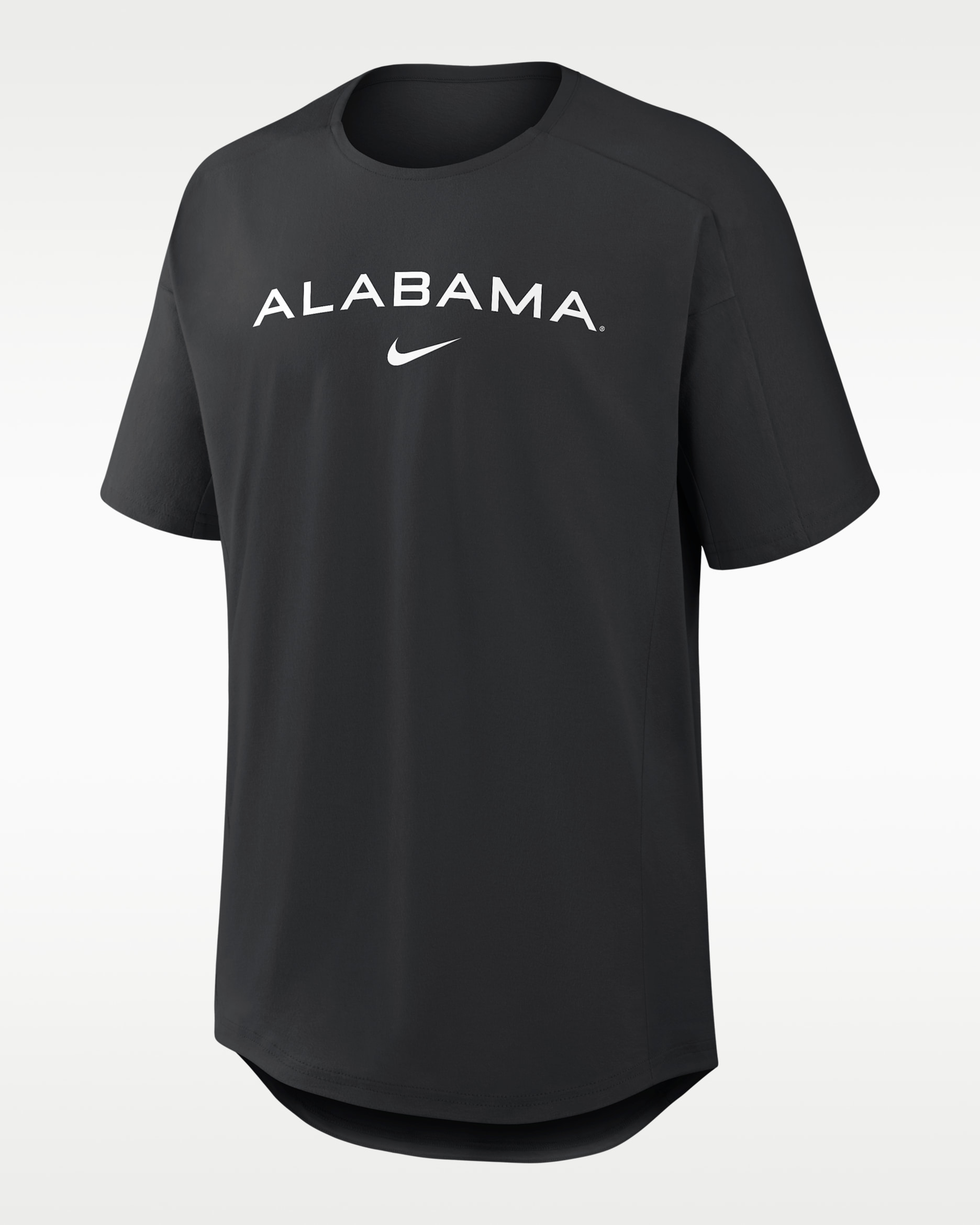 Playera universitaria Nike para hombre Alabama Premium Performance Golf Club - Negro