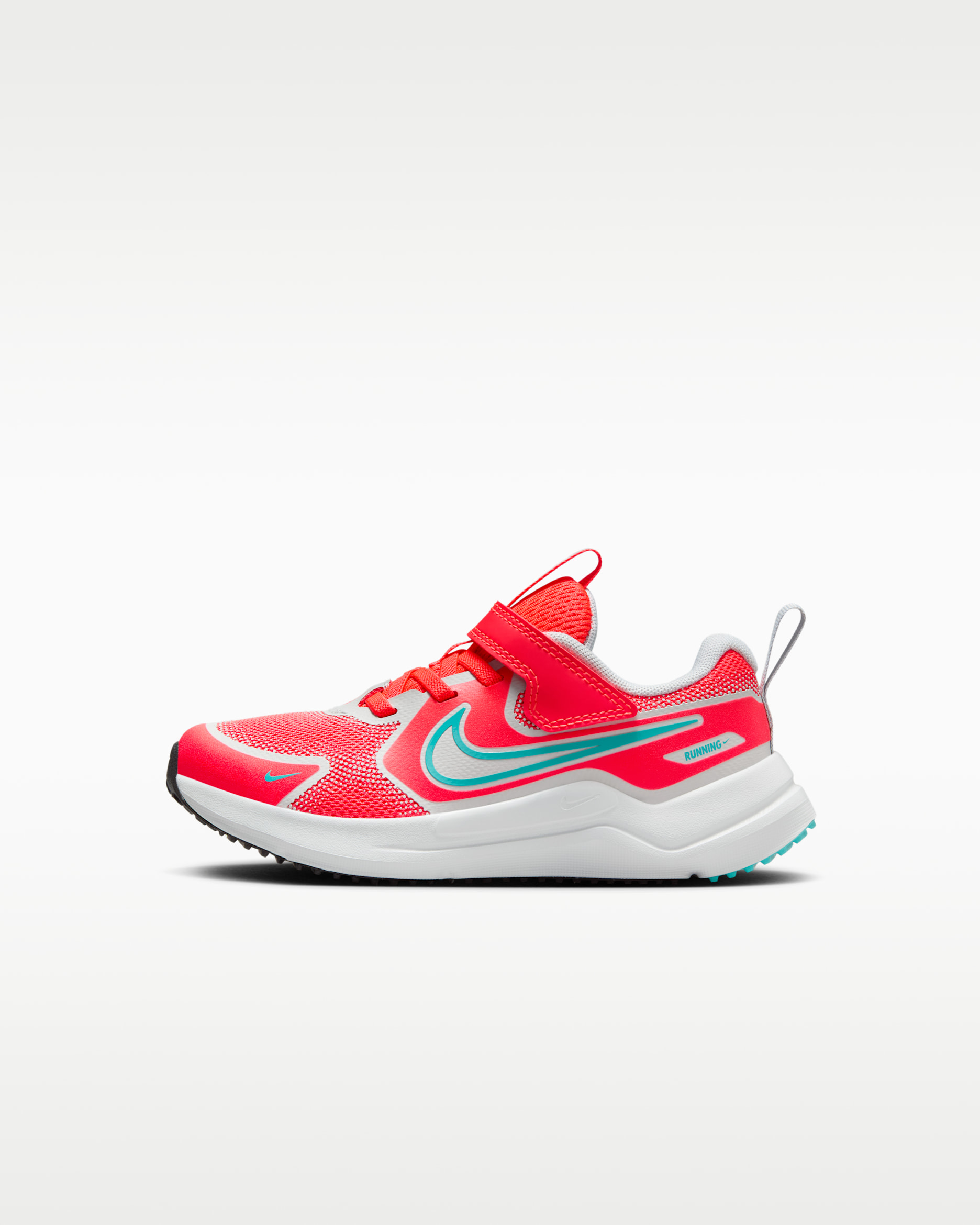 รองเท้าเด็กเล็ก Nike Cosmic Runner - Bright Crimson/Pure Platinum/ดำ/Dusty Cactus