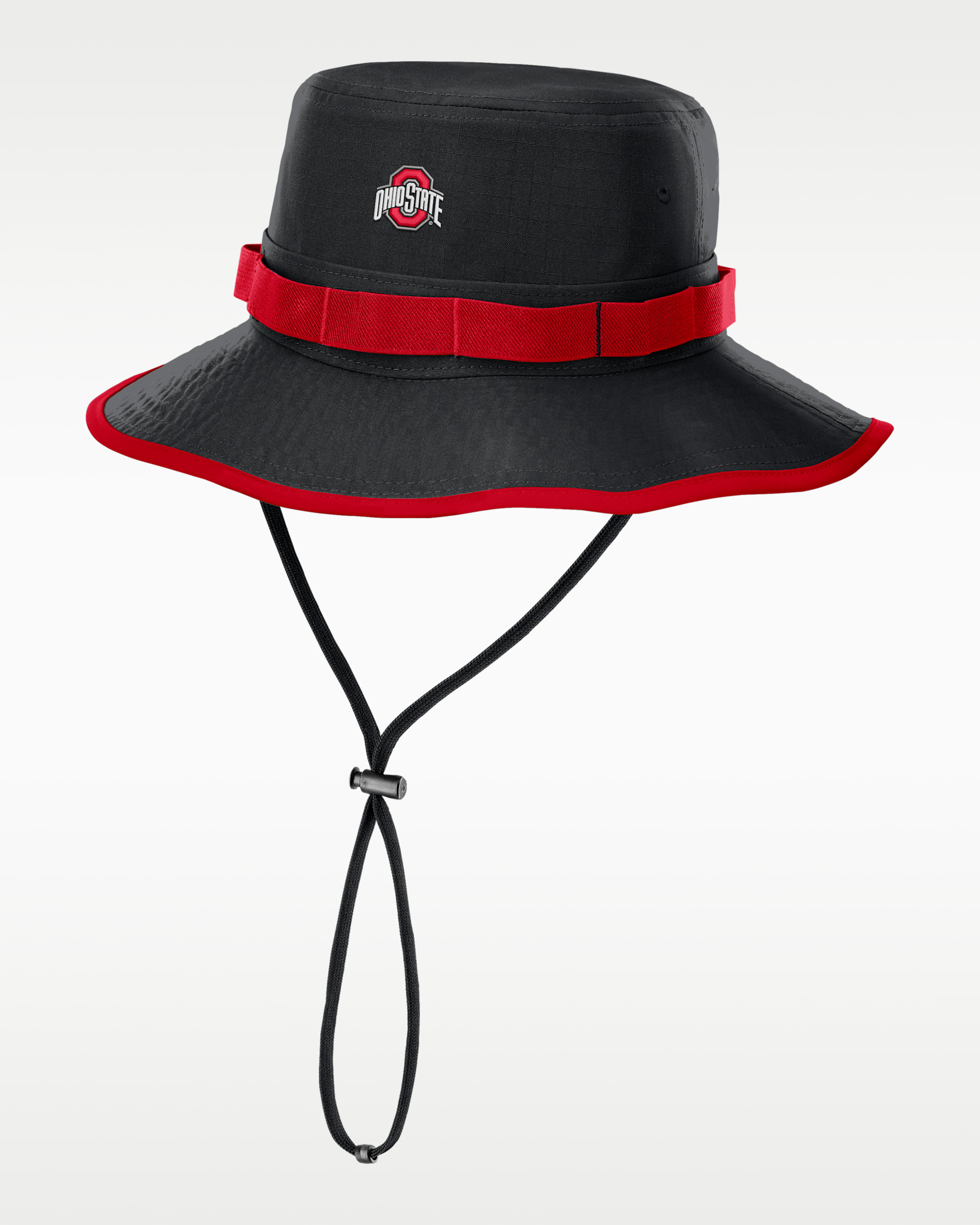 Ohio State Sideline Apex Boonie Men's Nike Dri-FIT College Bucket Hat - Black