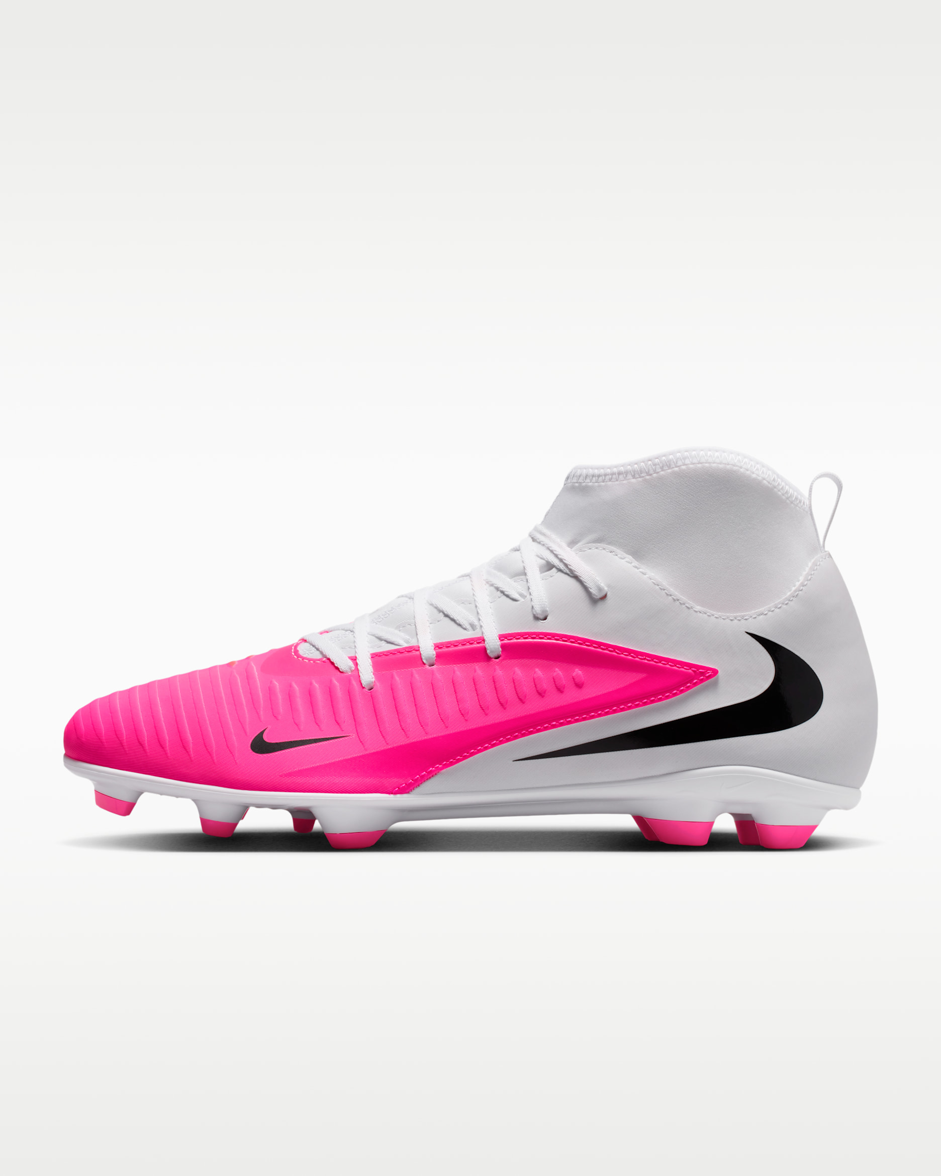 Tacos de futbol para terrenos múltiples Nike Phantom 6 High Club - Multicolor/Negro