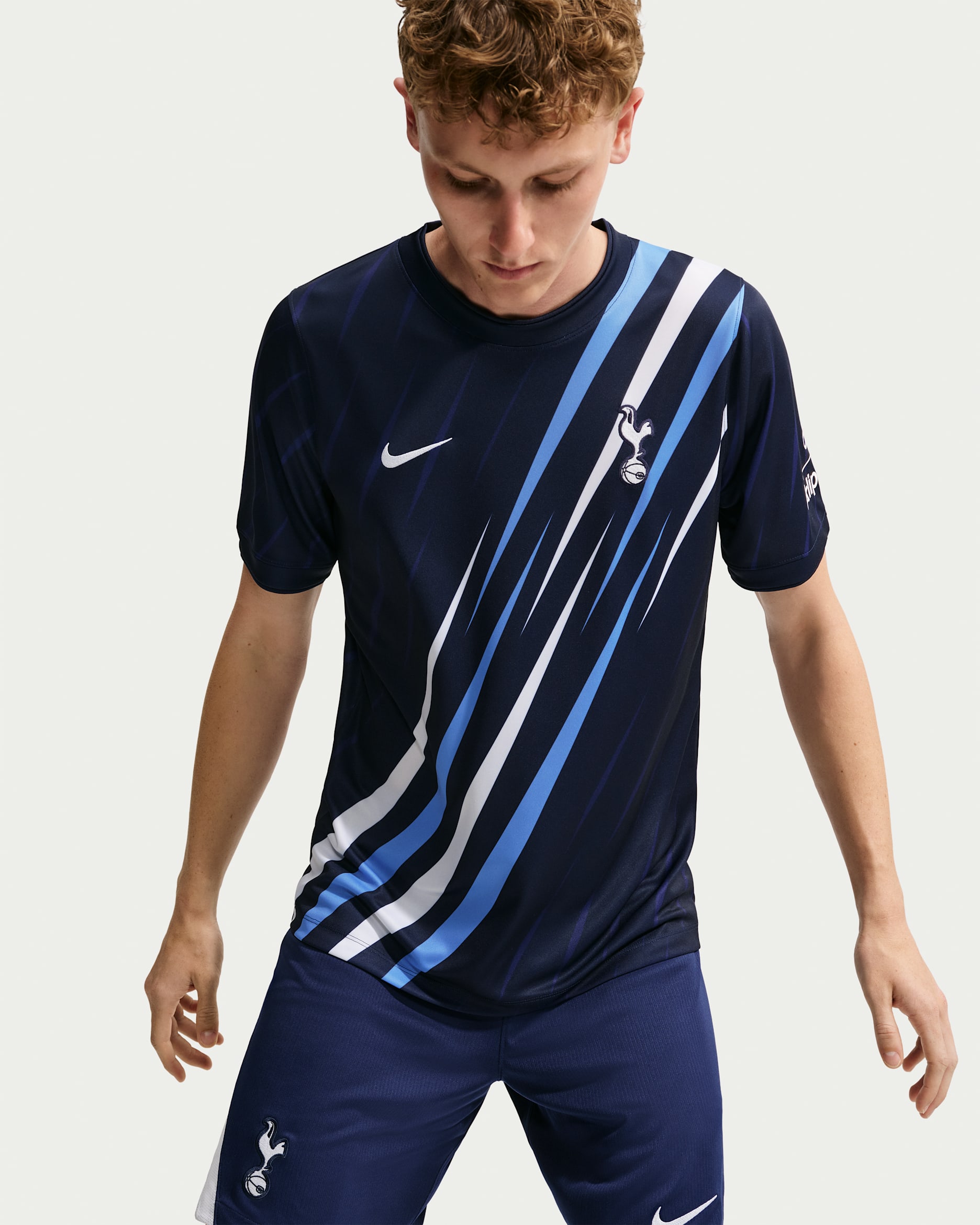 Tottenham Hotspur Men's Nike Dri-FIT Football Pre-Match Top - Obsidian/White