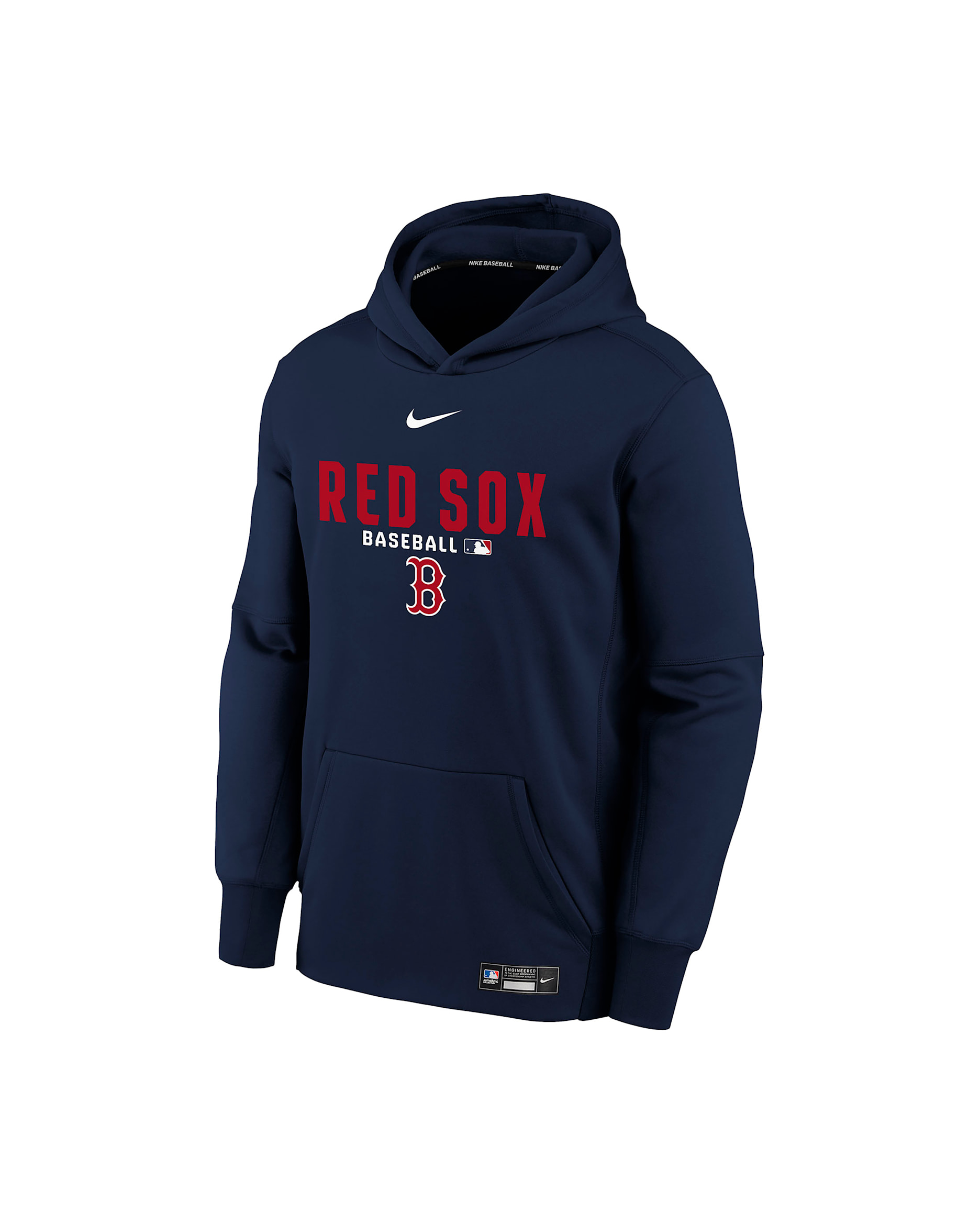 Boston Red Sox Authentic Collection Big Kid's Therma-FIT MLB Hoodie - Navy