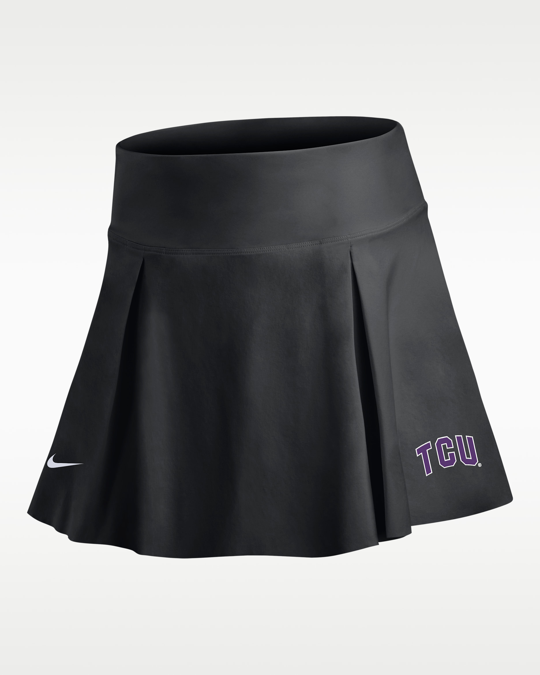 TCU Horned Frogs Club Women's Nike Fleece Skirt - Black