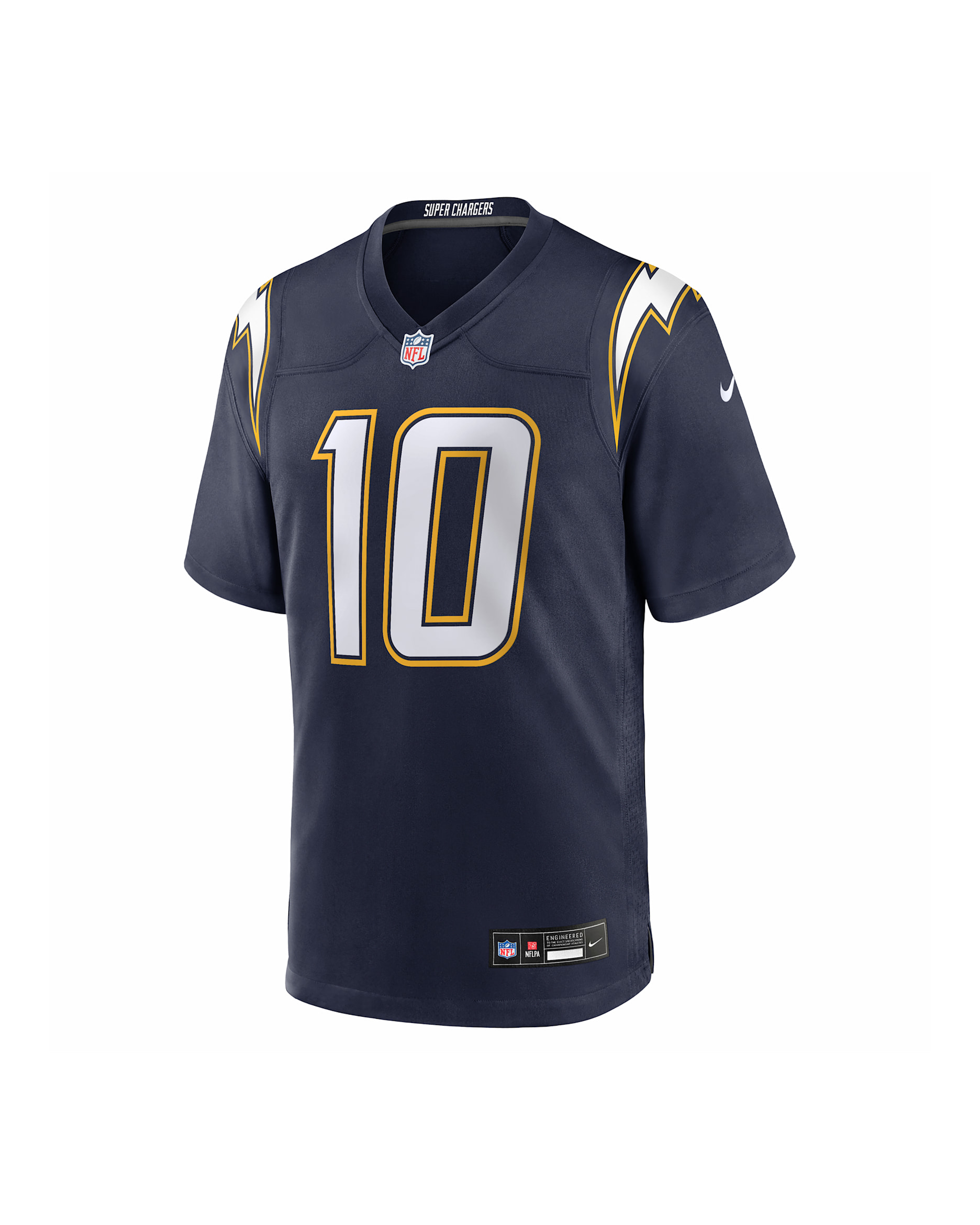 Justin Herbert Los Angeles Chargers Men's Nike NFL Game Jersey - Navy