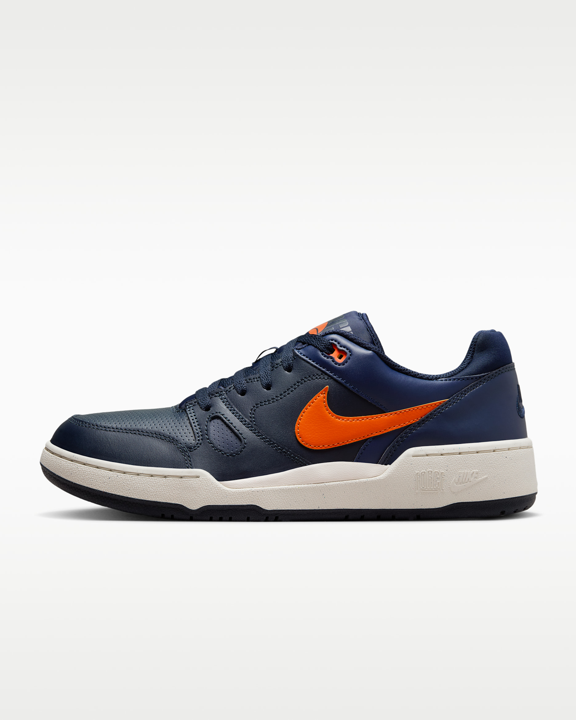 รองเท้าผู้ชาย Nike Full Force Low - Dark Obsidian/Obsidian/Phantom/Safety Orange
