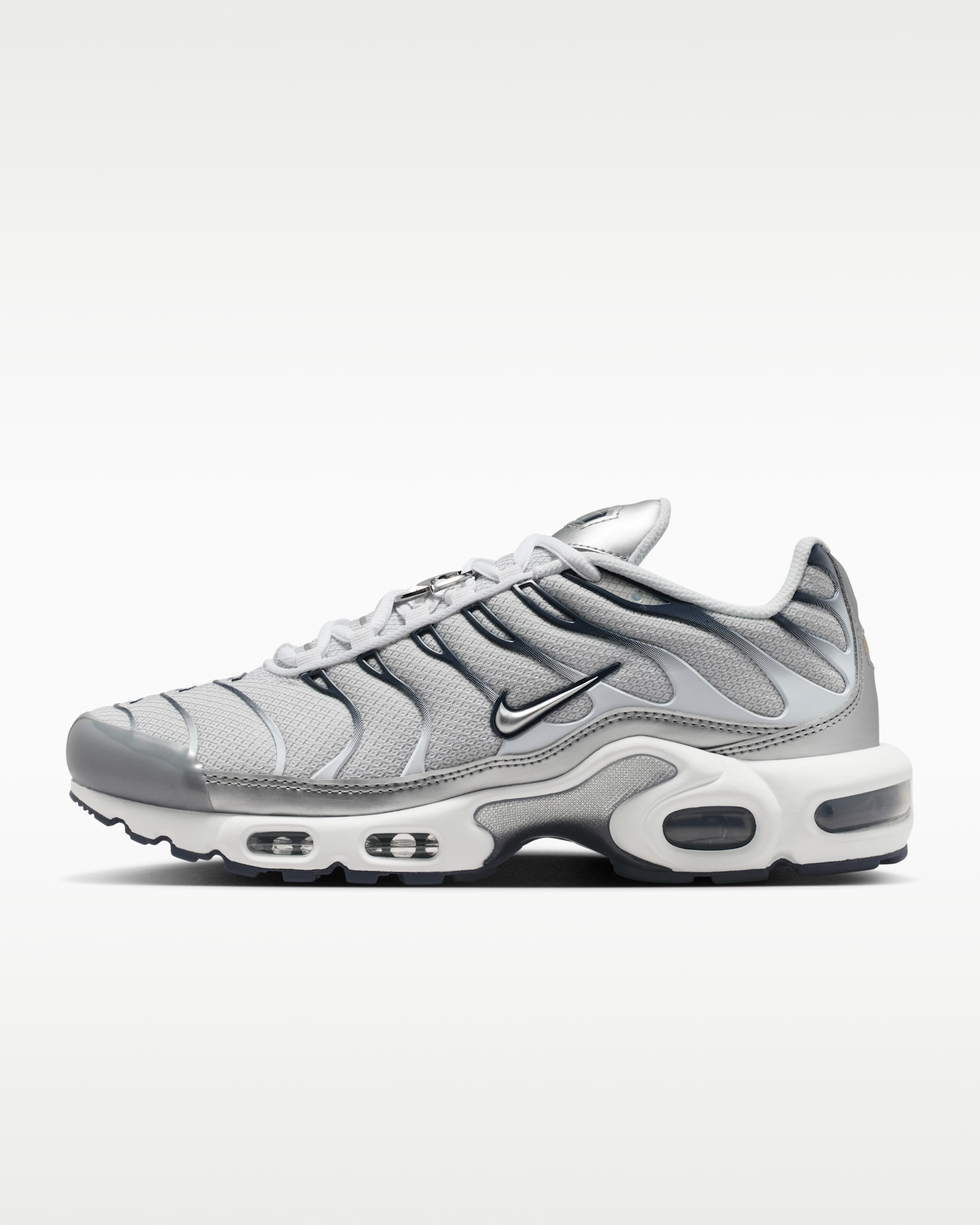 Nike Air Max Plus Women's Shoes - White/Ashen Slate/Midnight Navy/Metallic Silver