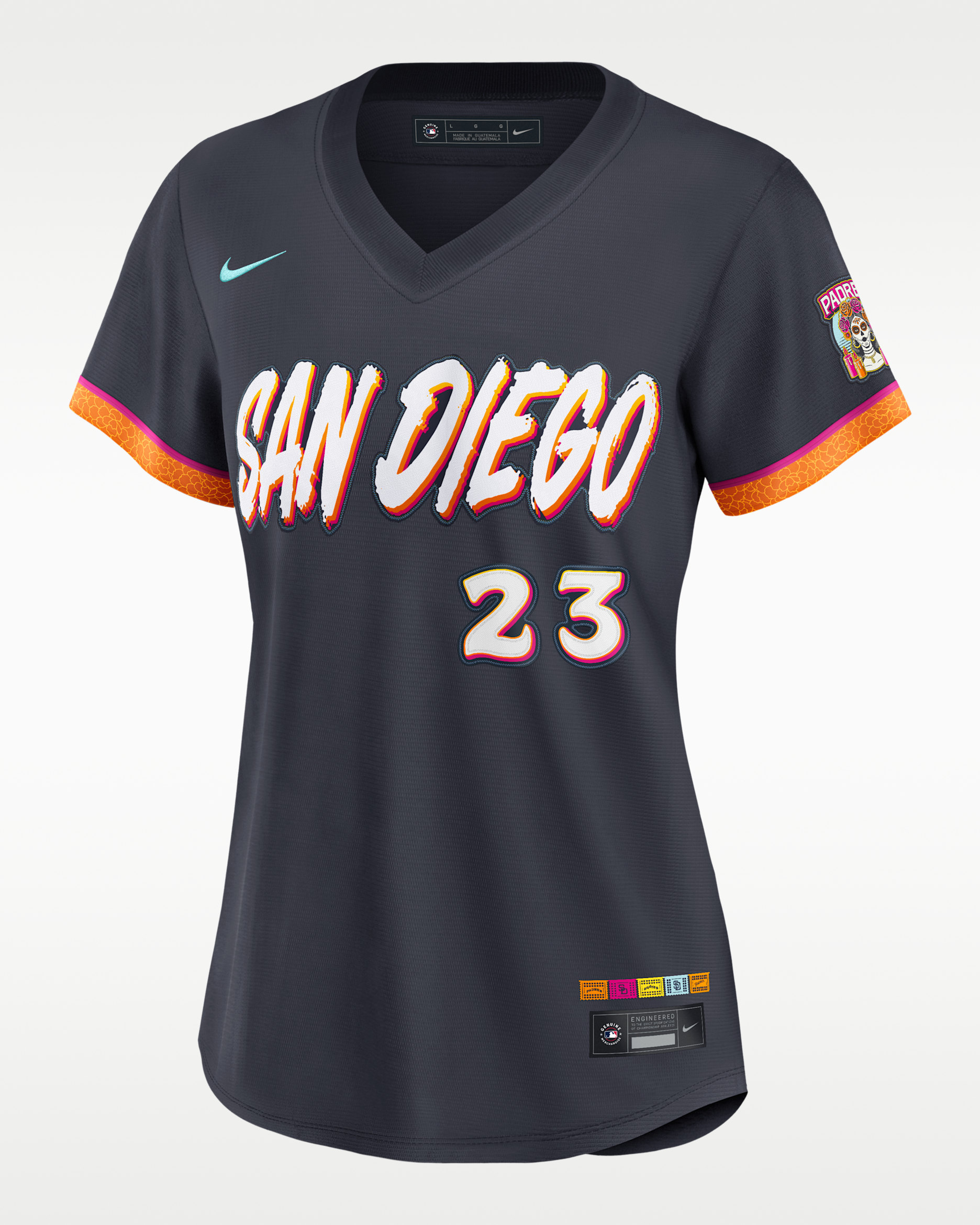 Jersey de estadio Nike de la MLB para mujer de Fernando Tatis Jr. de los San Diego Padres - Negro