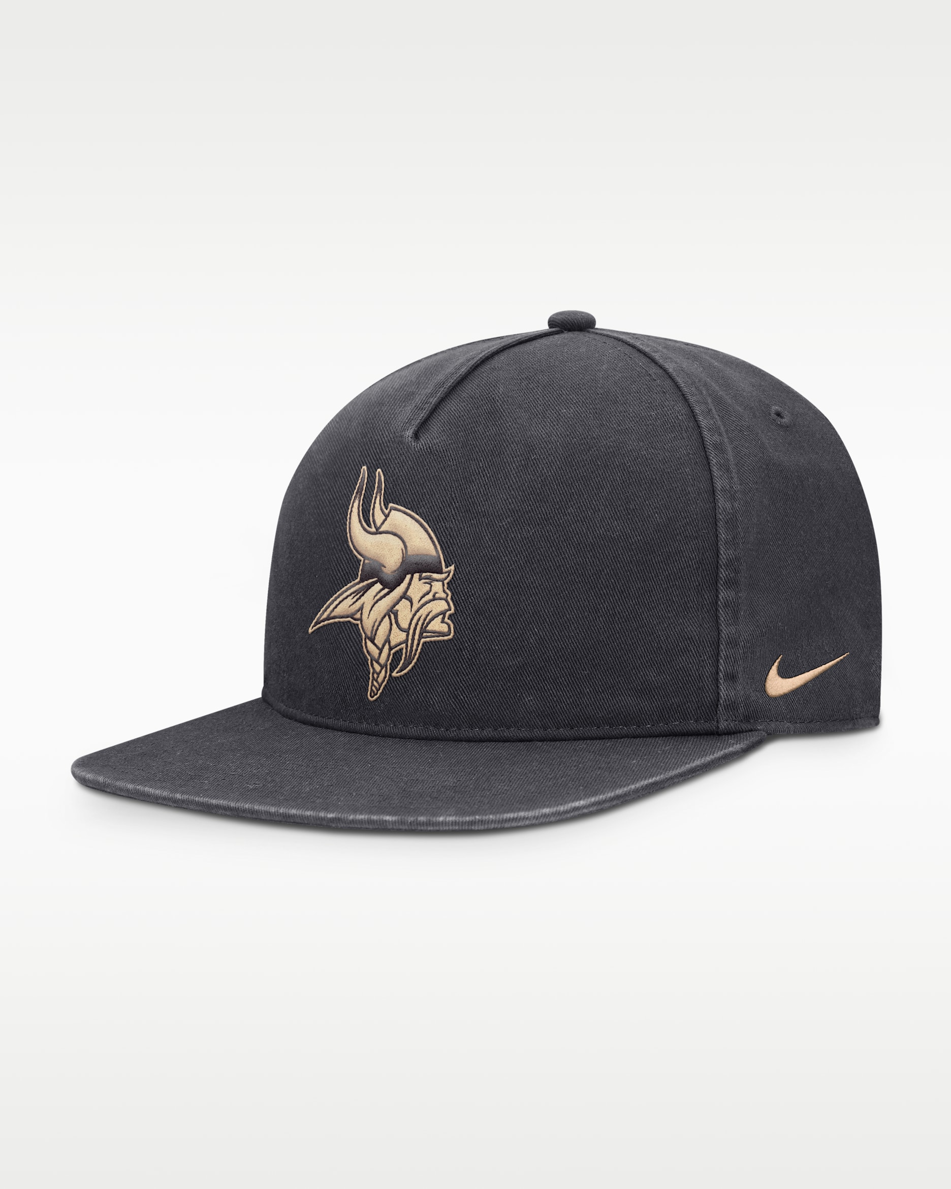 Gorra ajustable Nike de la NFL para hombre Minnesota Vikings Pro - Antracita