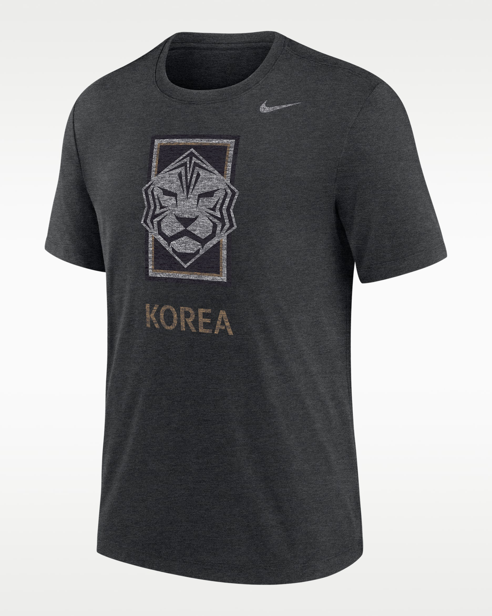 Korea Men's Nike Soccer T-Shirt - Black