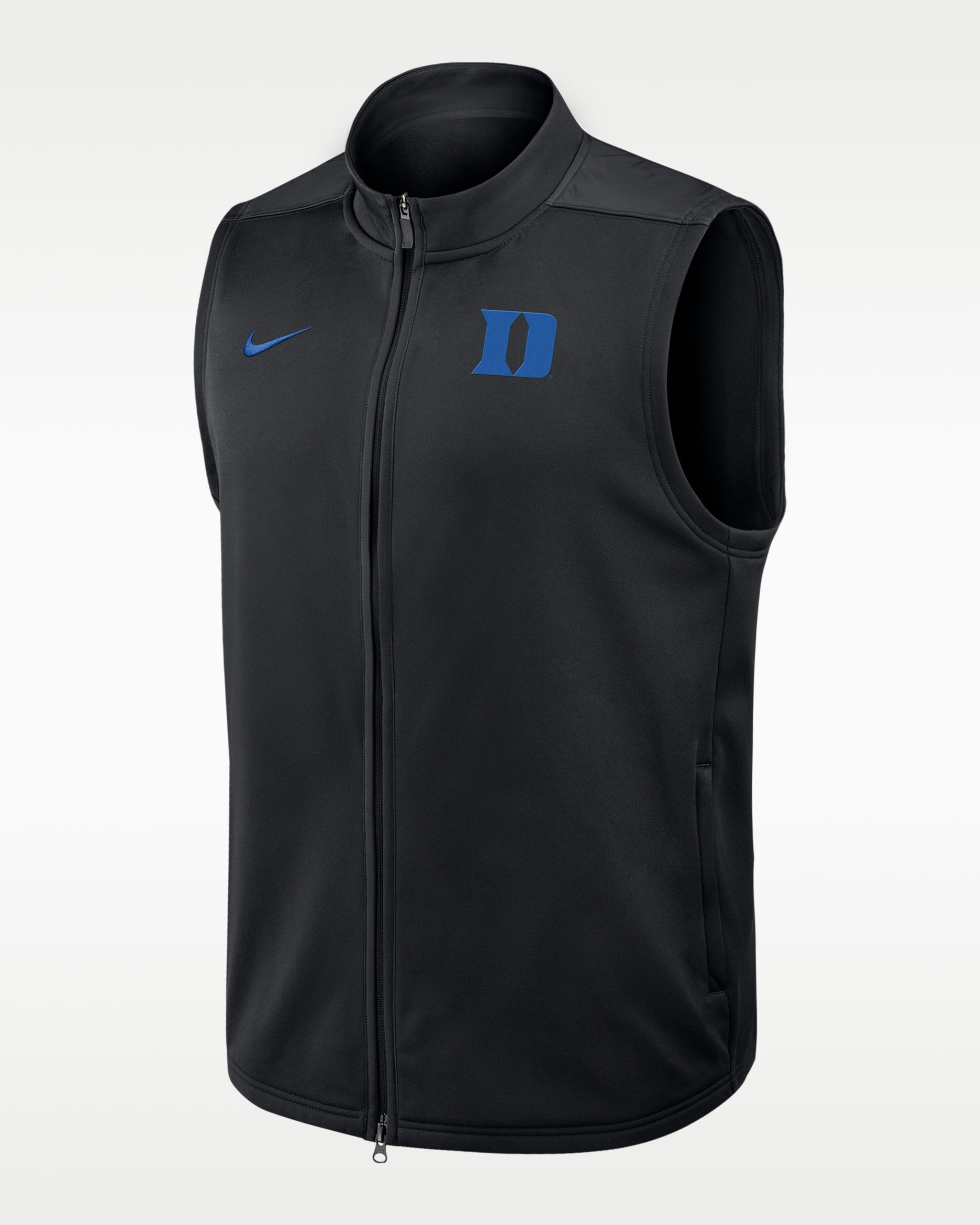 Duke Victory Men's Nike Therma-FIT College Full-Zip Vest - Black