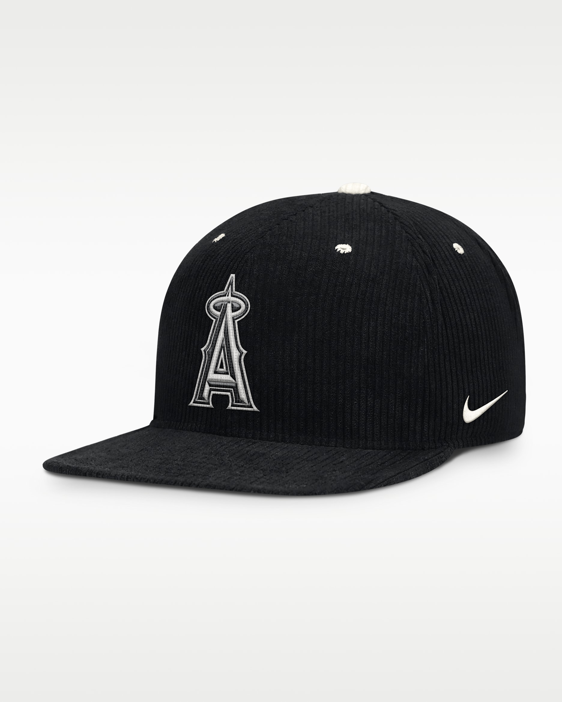 Los Angeles Angels Pro Men's Nike MLB Adjustable Hat - Black