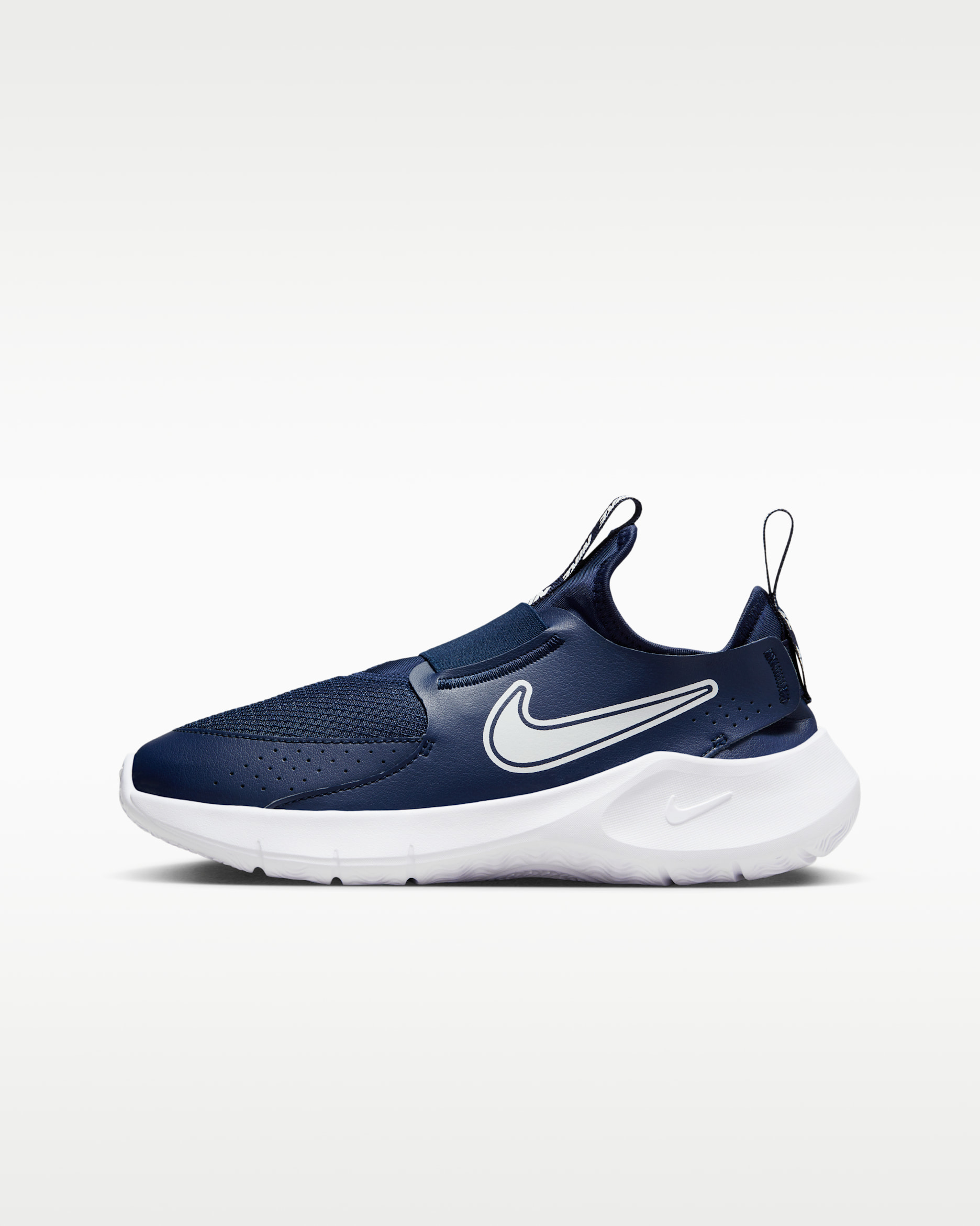 Nike Flex Runner 3 Older Kids' Road Running Shoes - Midnight Navy/White
