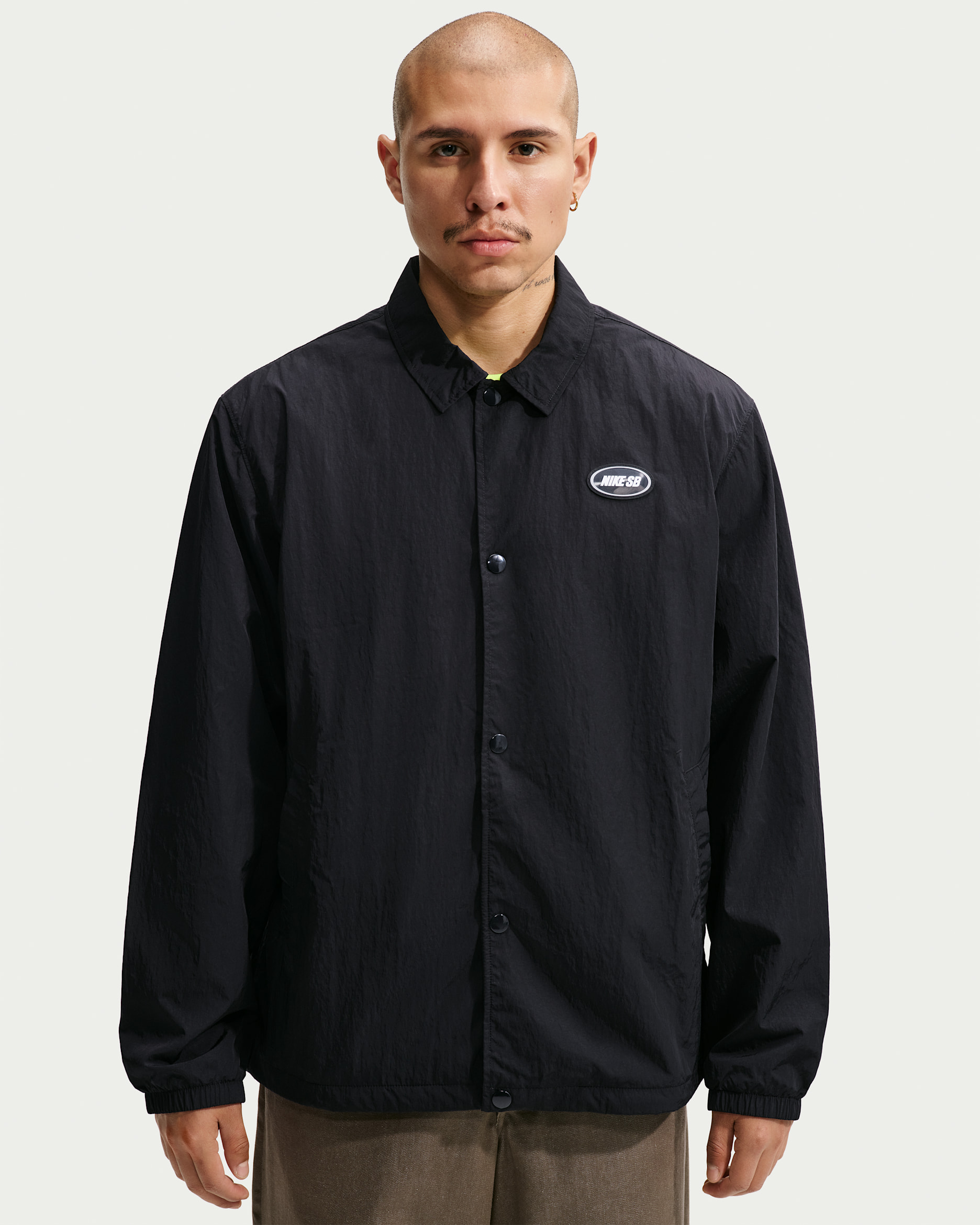 Nike SB Coaches-Skateboardjacke (Herren) - Schwarz