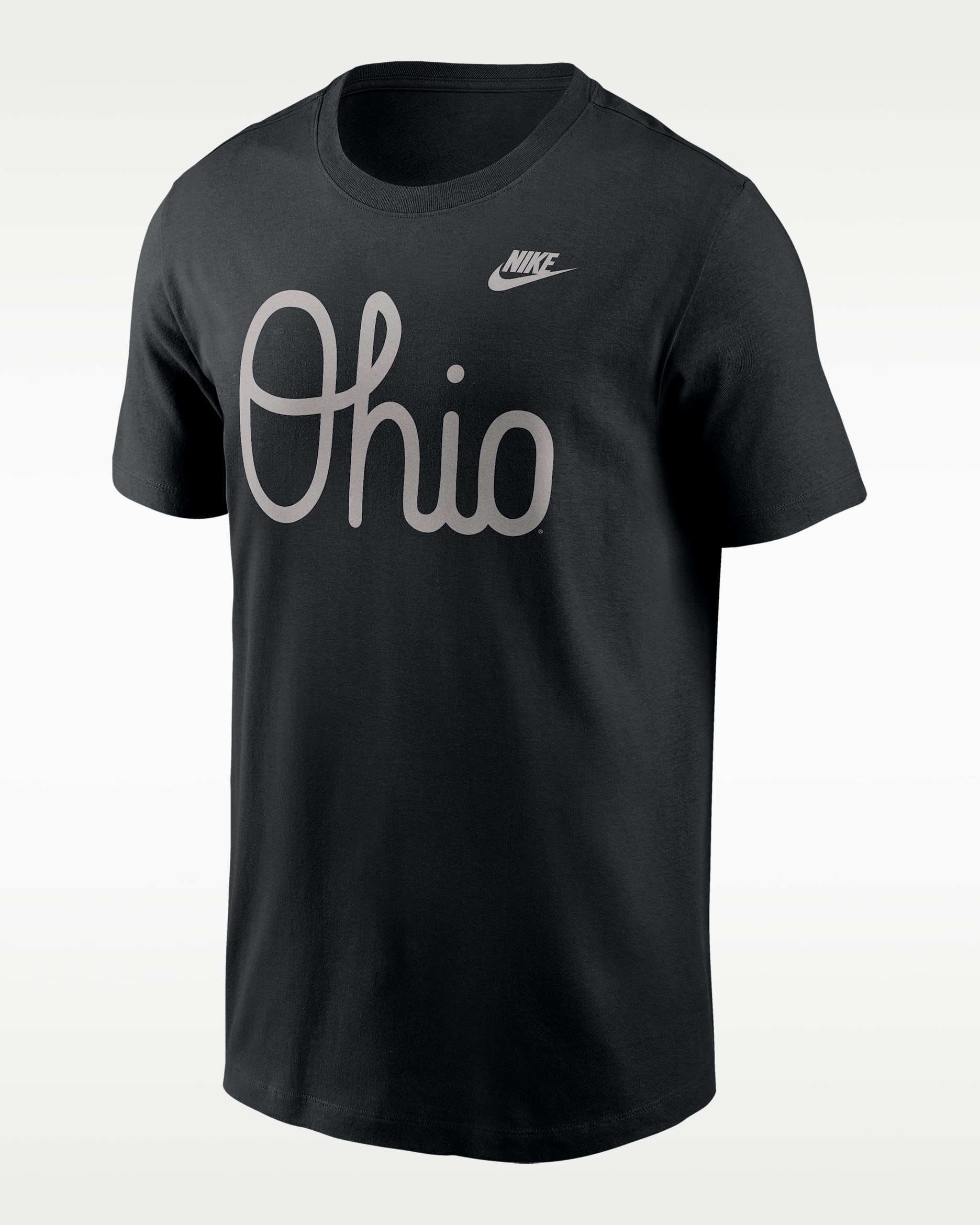 Ohio State Vintage Script Men's Nike College T-Shirt - Black
