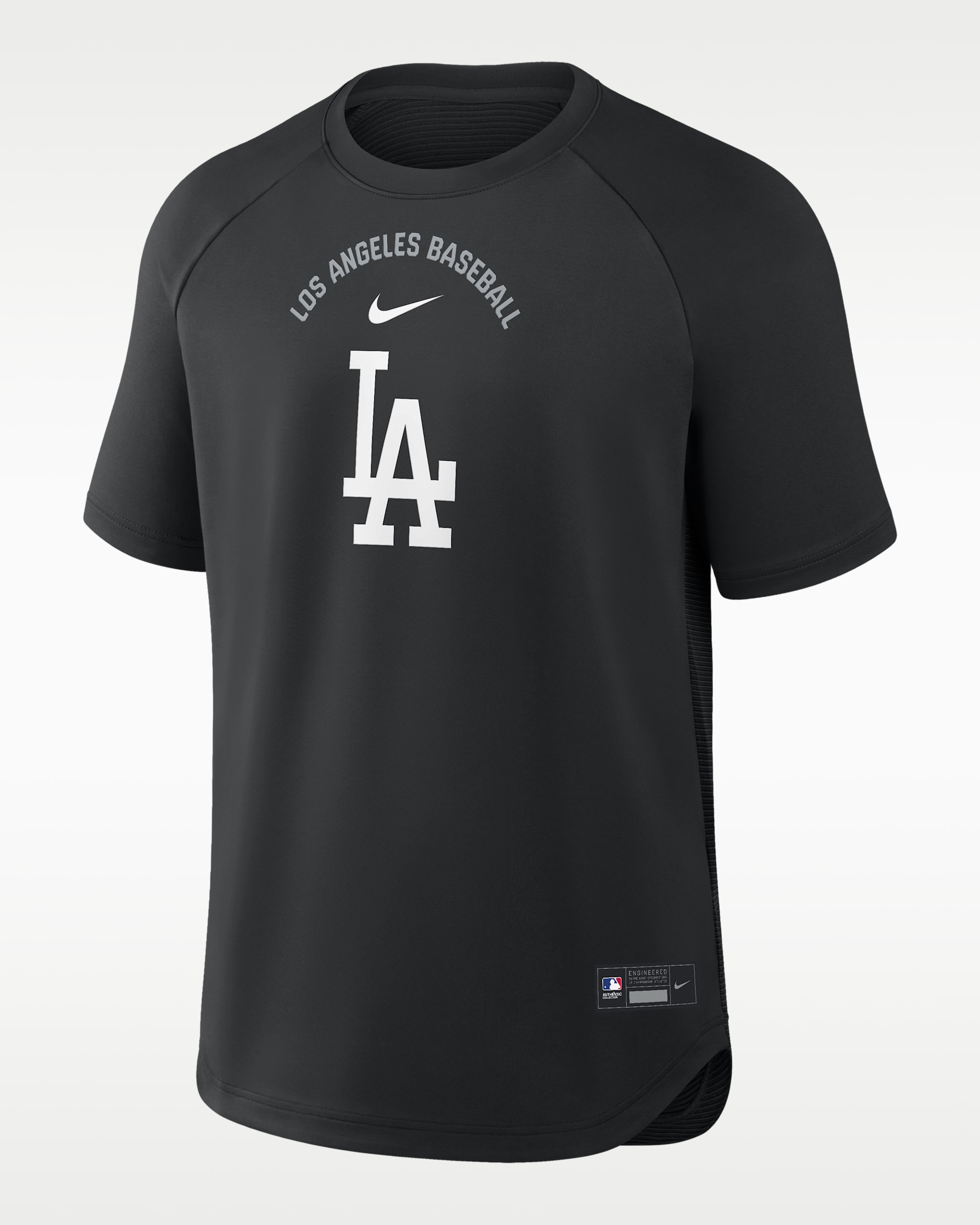 Los Angeles Dodgers Authentic Collection Batting Practice Pregame Men's Nike Dri-FIT MLB Top - Black
