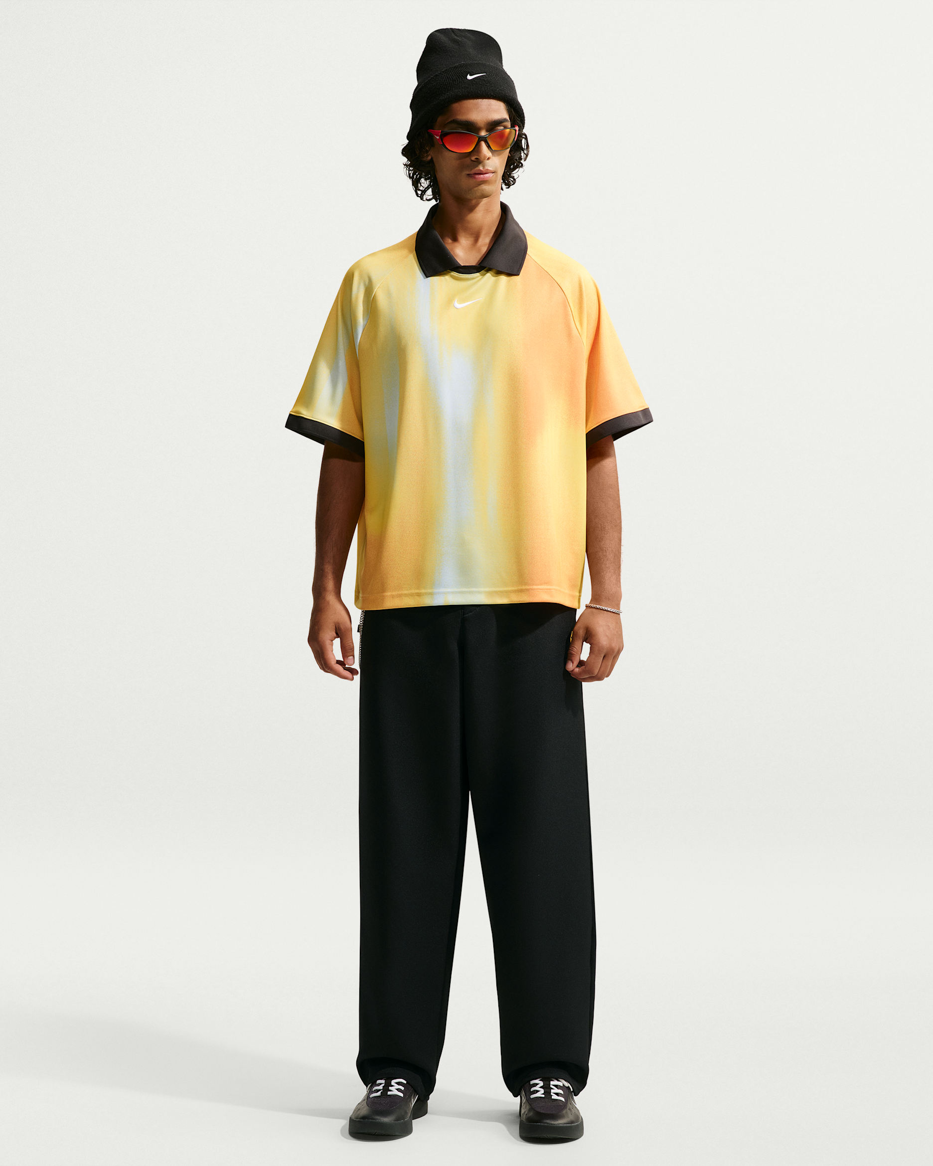 Nike SB Men's Skate Pants - Black/Laser Orange