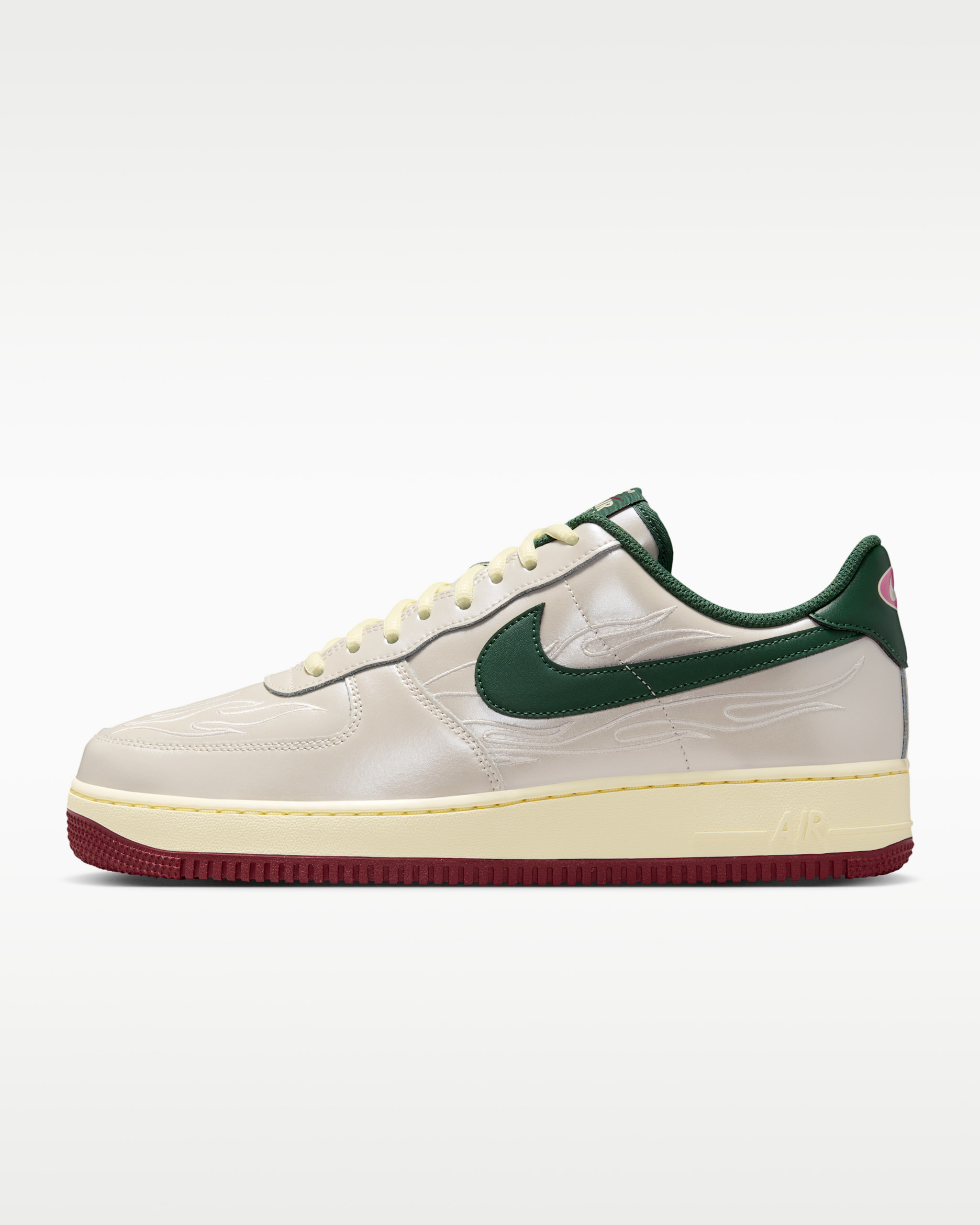 Nike Air Force 1 '07 LV8 Men's Shoes - Phantom/Alabaster/Team Red/Fir