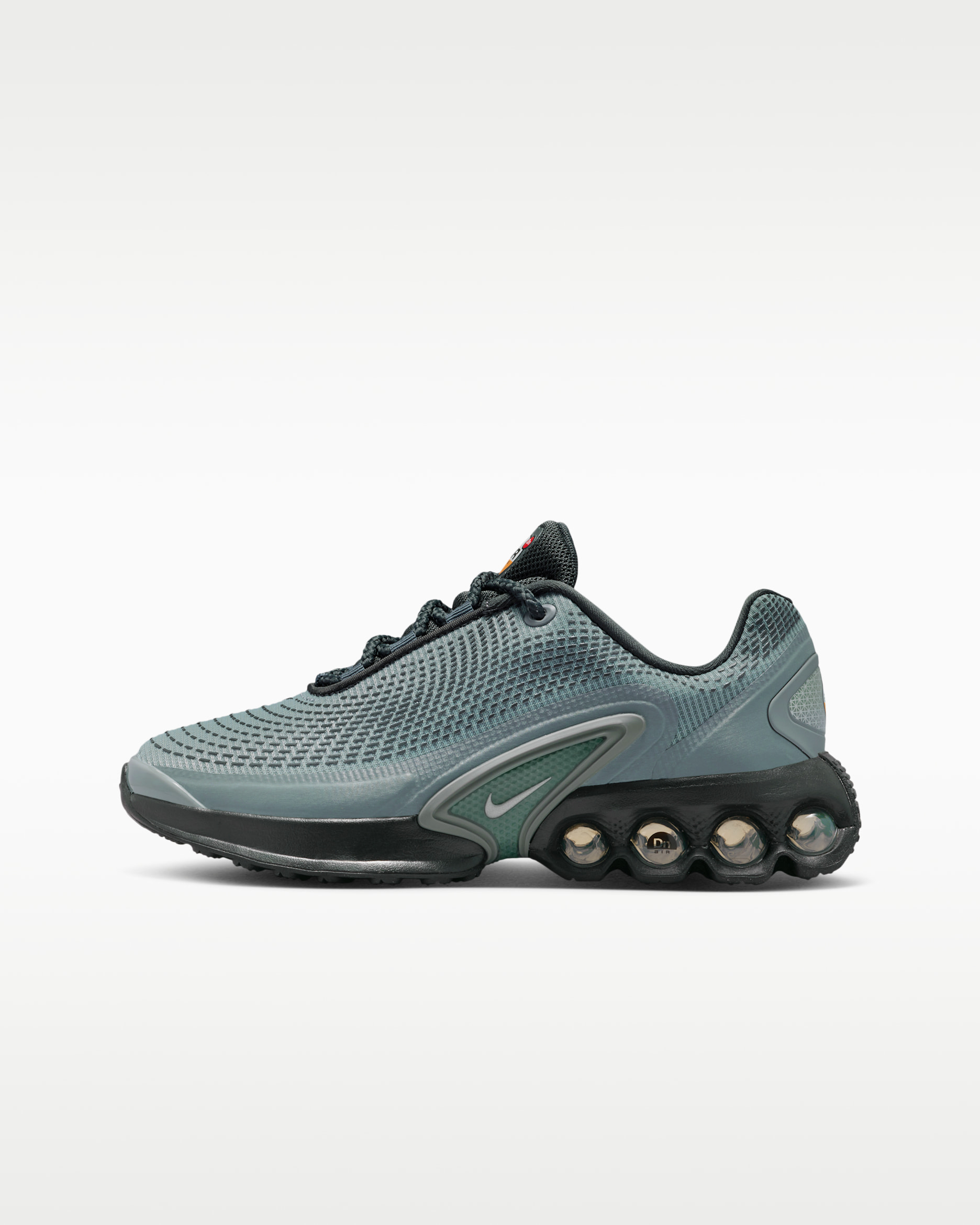 Nike Air Max Dn Big Kids' Shoes - Cool Grey/Anthracite/Clay Green/Metallic Silver