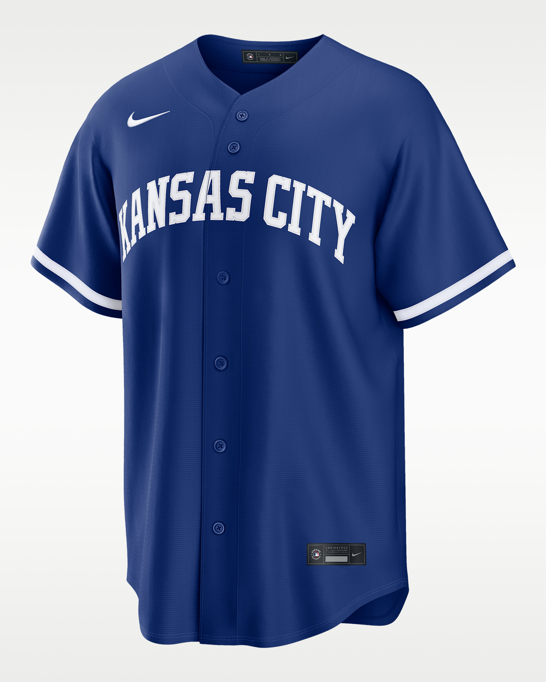 Bobby Witt Jr. Kansas City Royals Men's Nike MLB Replica Jersey - Rush Blue