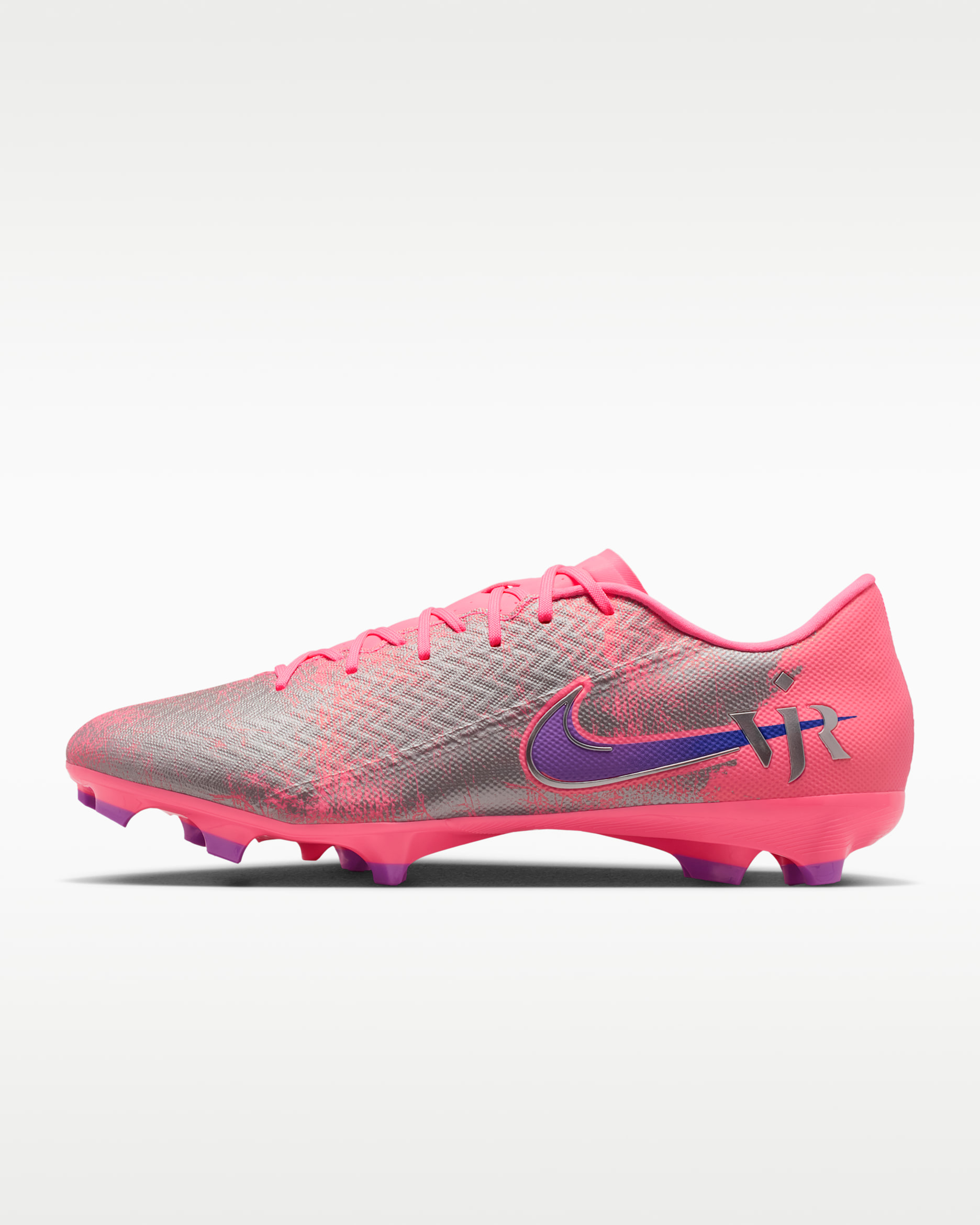 Nike Mercurial Vapor 16 Academy "Vini Jr." Multi-Ground Low-Top Soccer Cleats - Sunset Pulse/Old Royal
