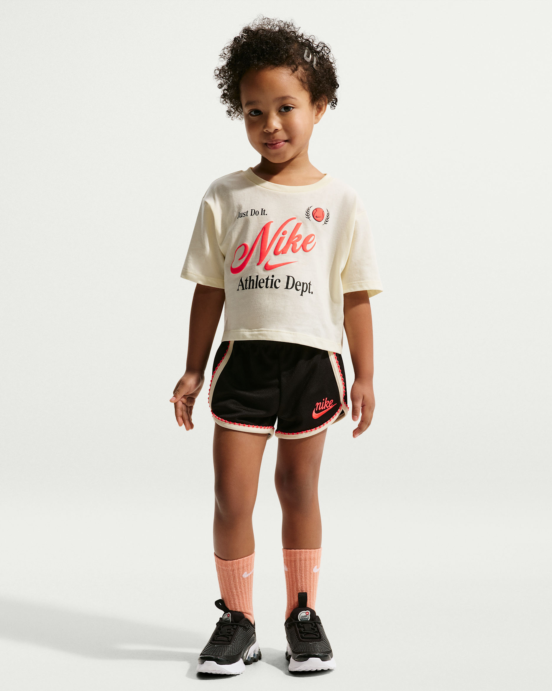 Conjunto de 2 piezas infantil Nike Tennis Lifestyle - Negro
