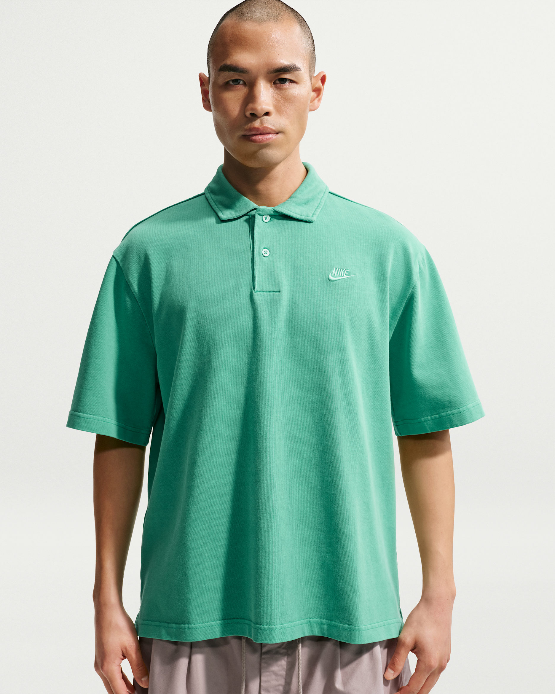 Nike Sportswear Club Men's Jersey Polo - Malachite