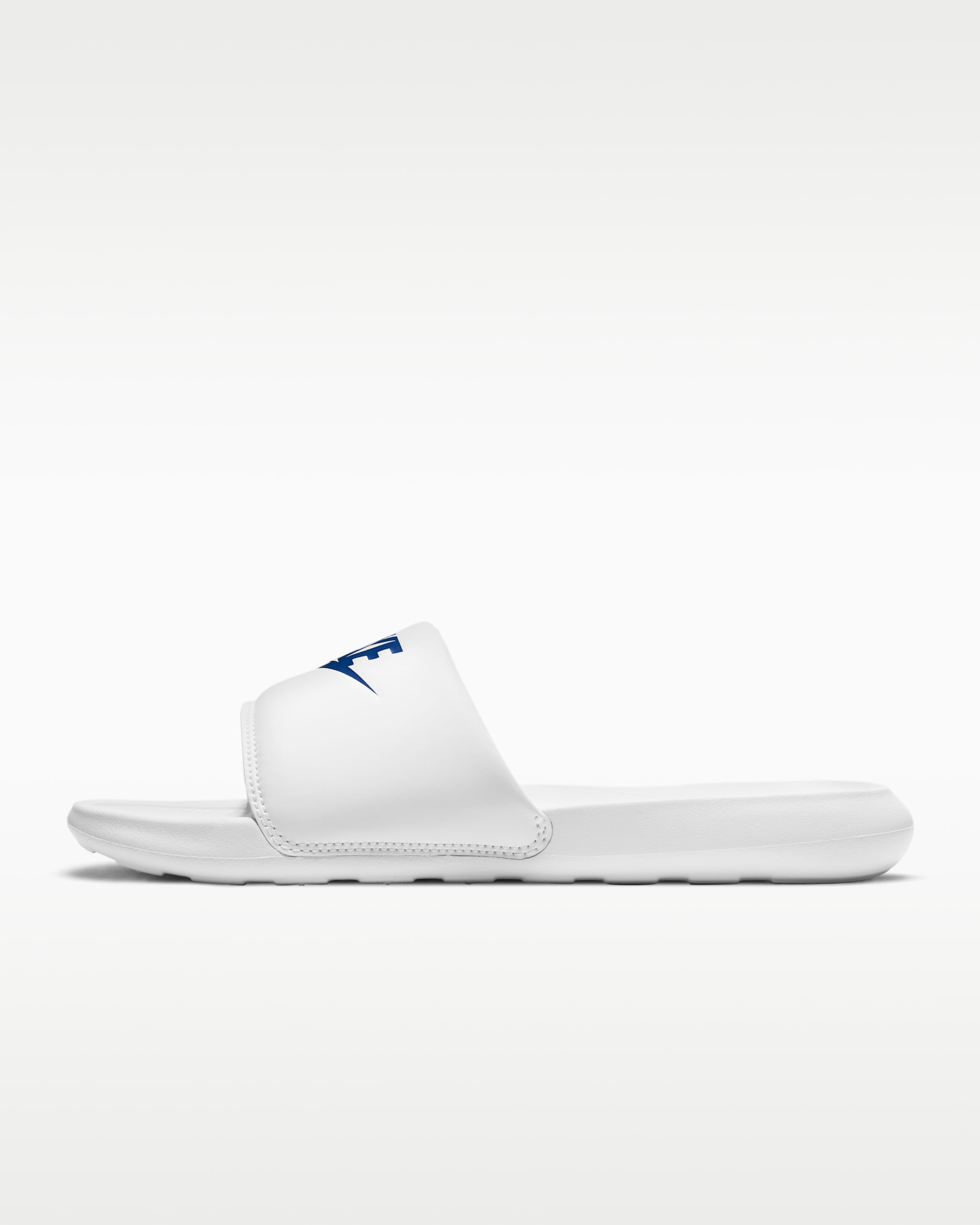 Chanclas para hombre Nike Victori One - Blanco/Blanco/Royal juego