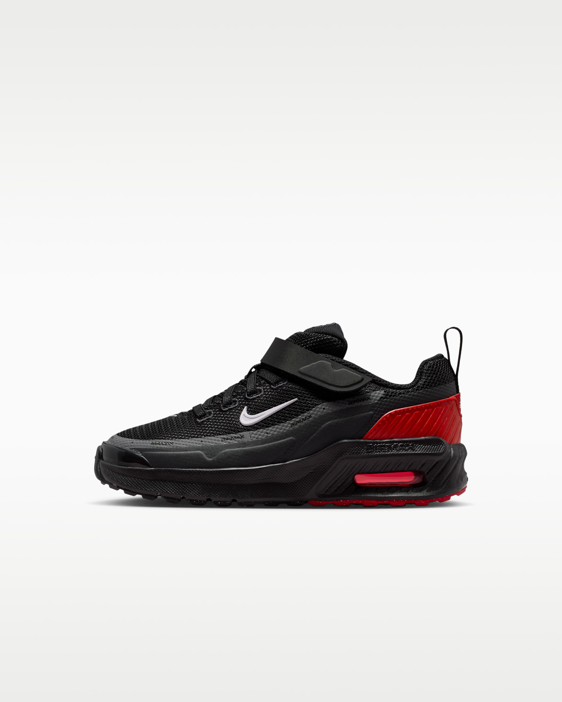 Air Max Bia Younger Kids' Shoes - Black/University Red/Anthracite/White