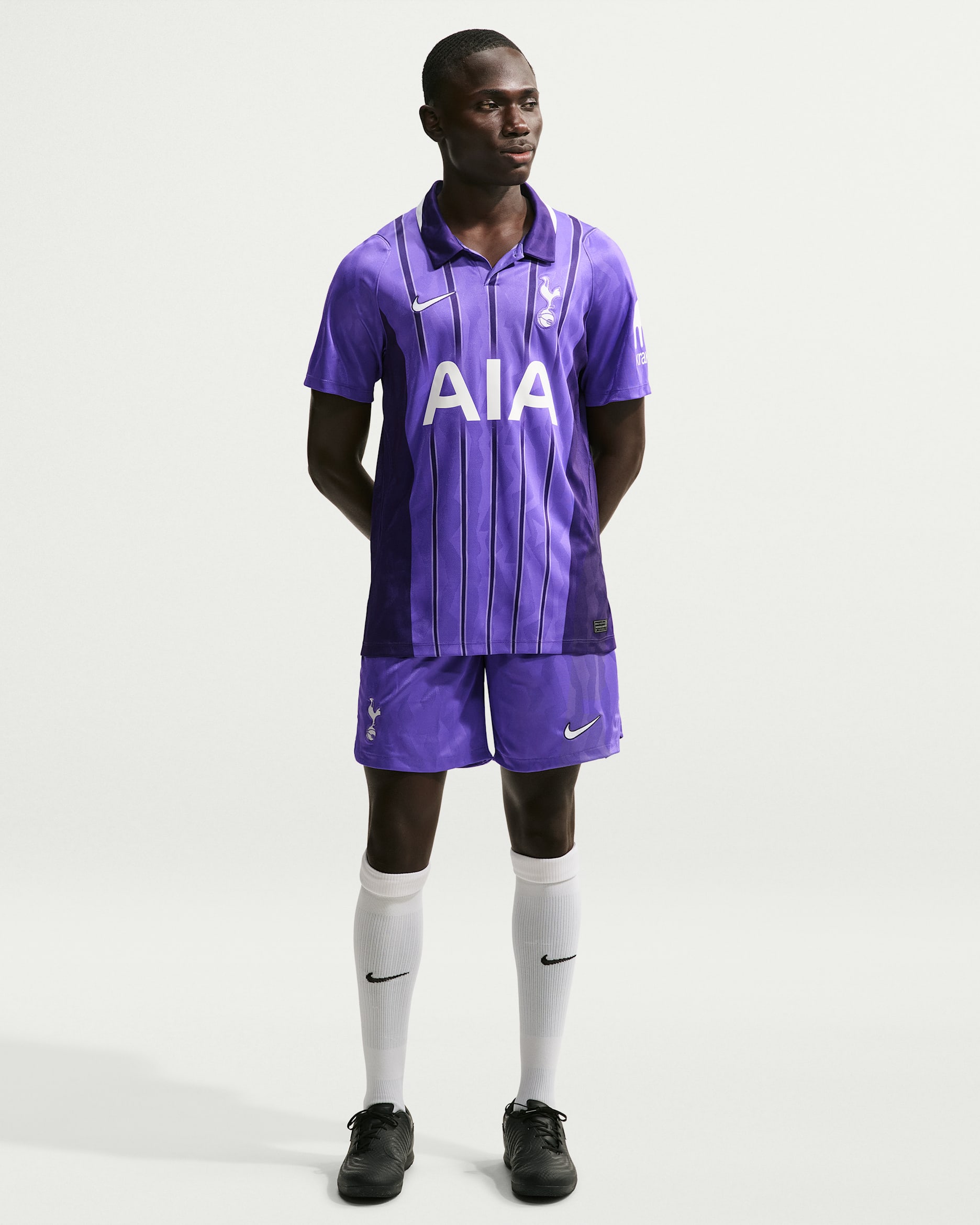 Tottenham Hotspur 2026/27 Stadium Third Men's Nike Dri-FIT Football Replica Shorts - Psychic Purple/White
