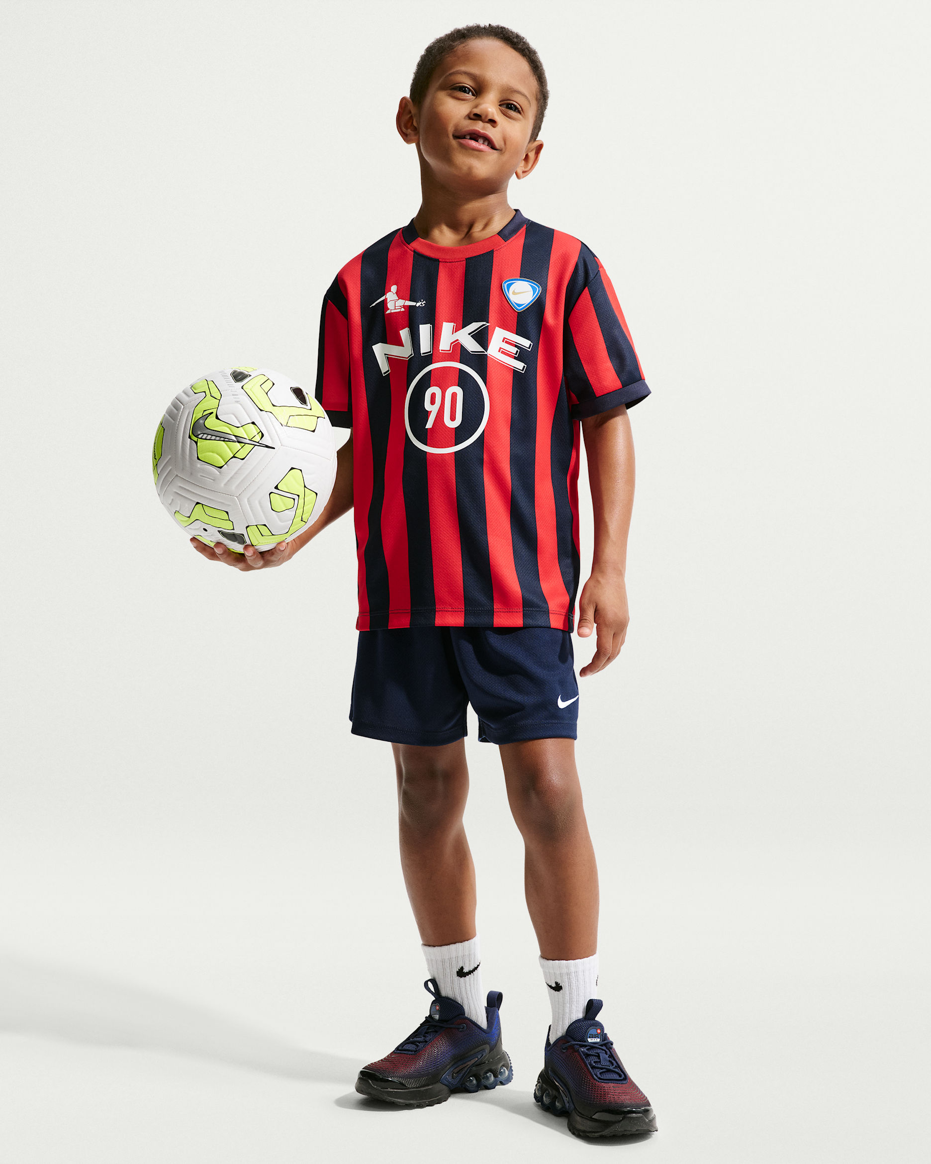 Nike Sportswear Goal Mode Little Kids' 2-Piece Shorts Set - Midnight Navy