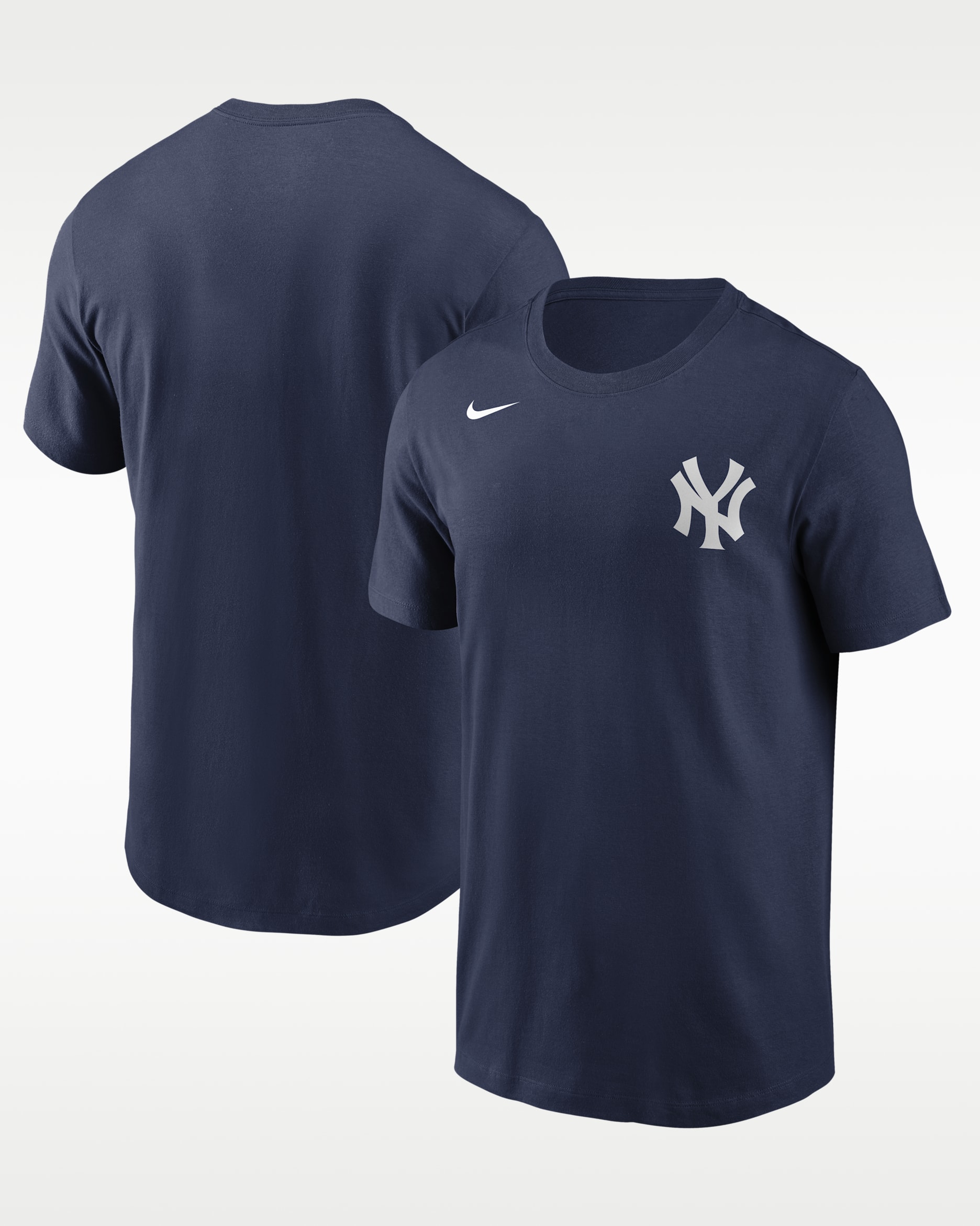 ニューヨーク ヤンキース Fuse ワードマーク メンズ ナイキ MLB Tシャツ - ミッドナイトネイビー