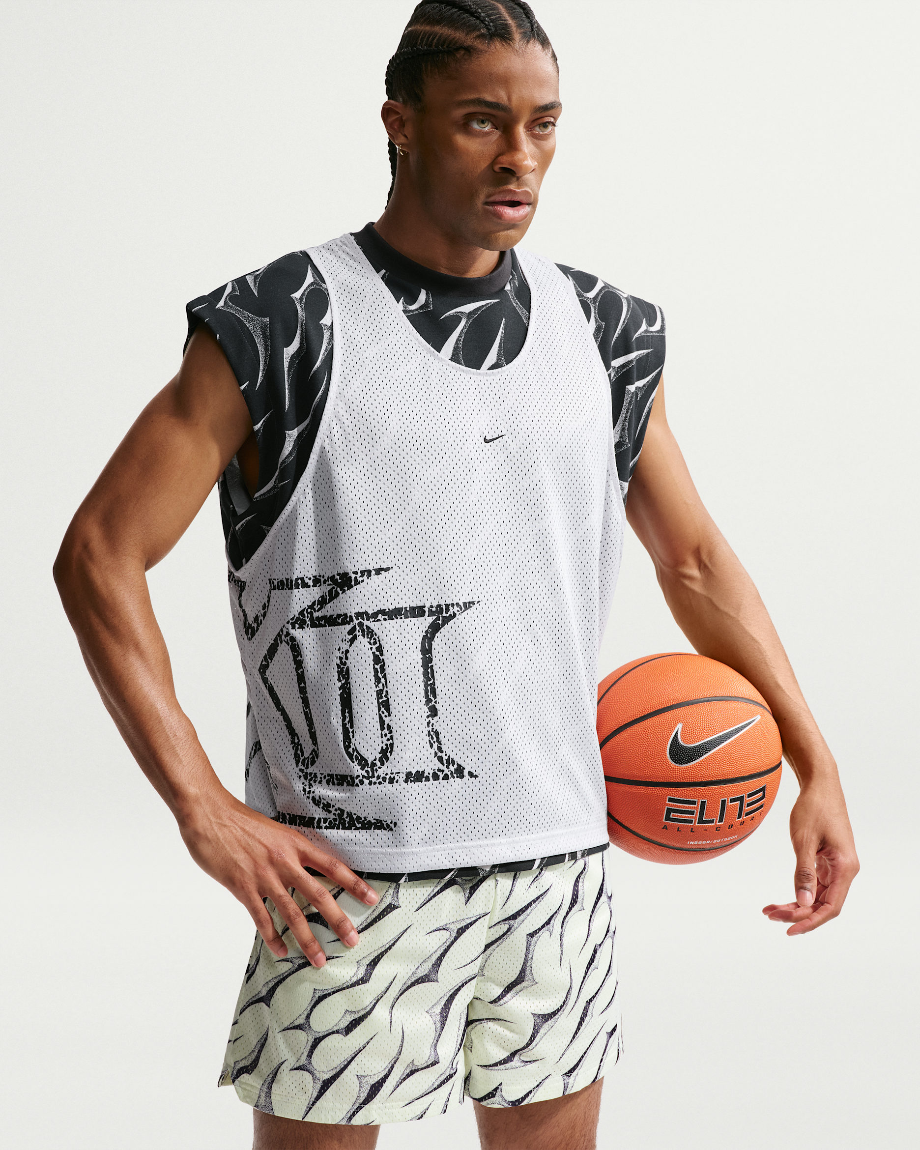 Maglia da allenamento da basket Dri-FIT Ja – Uomo - Vast Grey/Nero/Nero